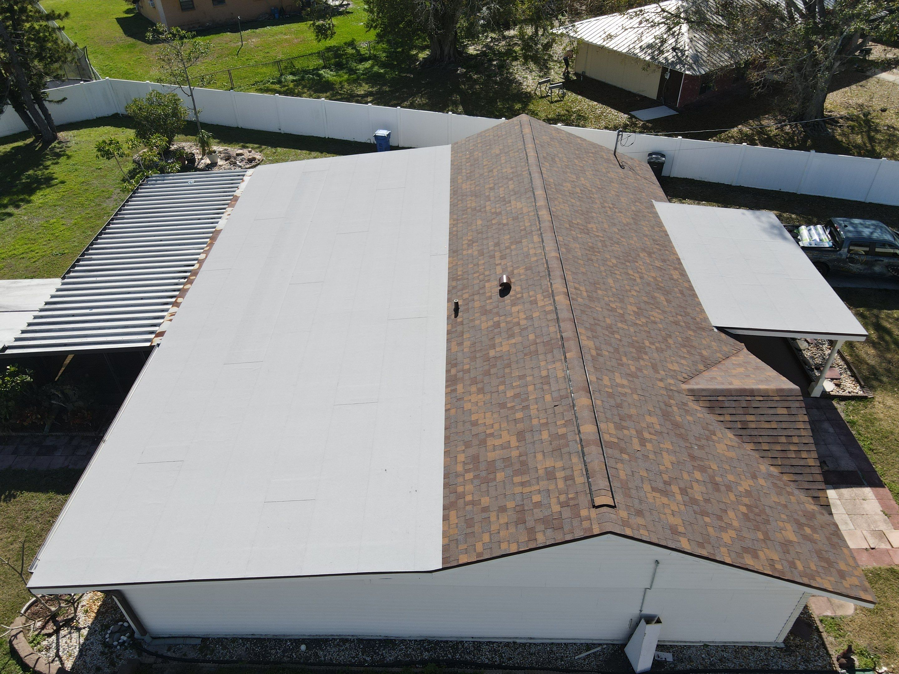 Roof Replacement in Ruskin FL. by Steadfast Roofing 