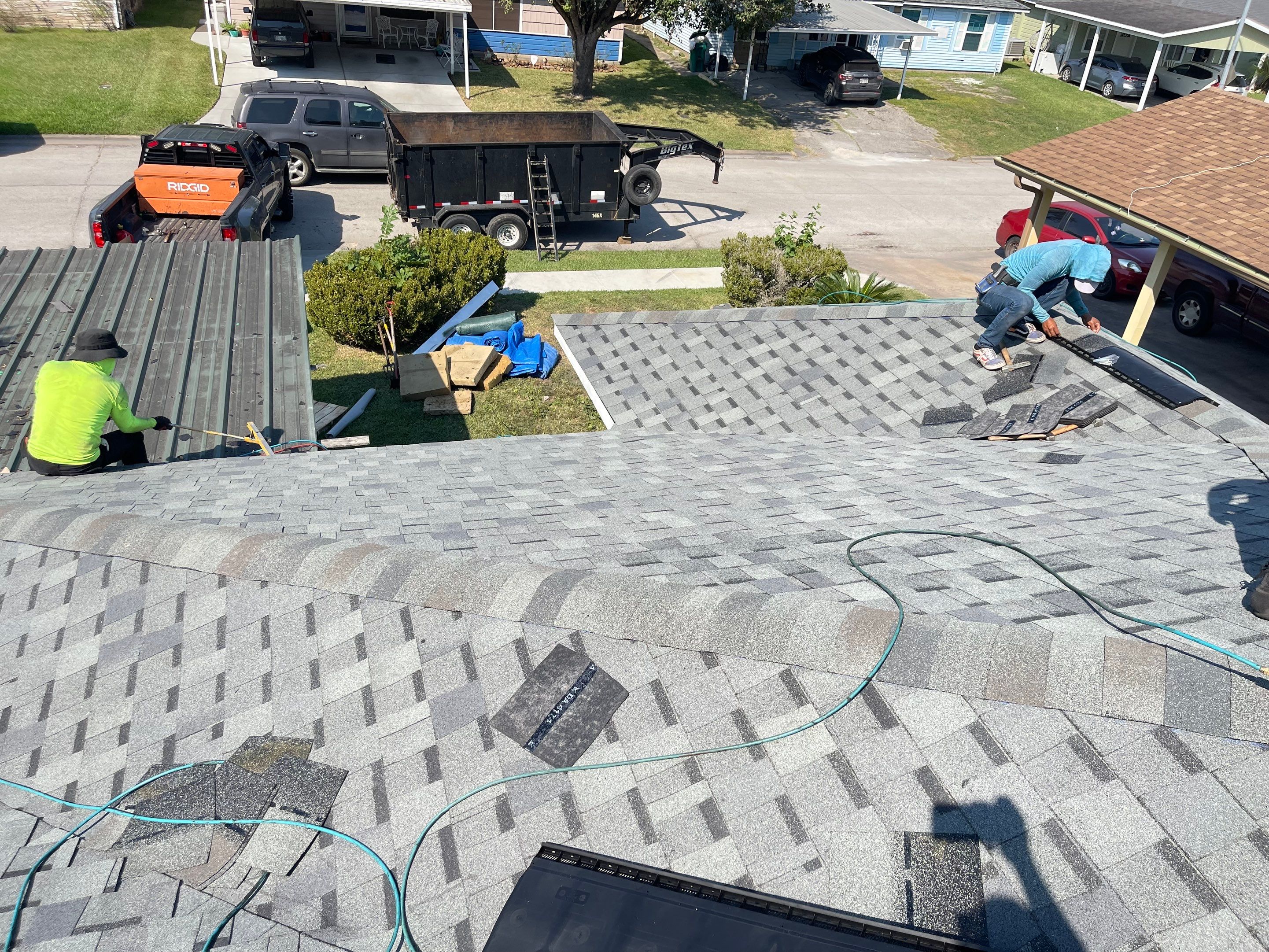 Residential Roofing Installation using Atlas Pinnacle® Pristine Pewter by CAP Roofing and Construction LLC