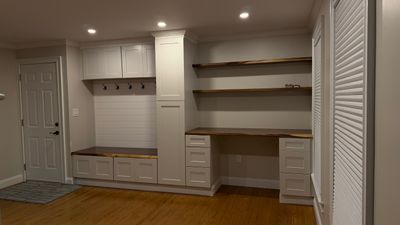 Mudroom in Plymouth, Massachusetts
