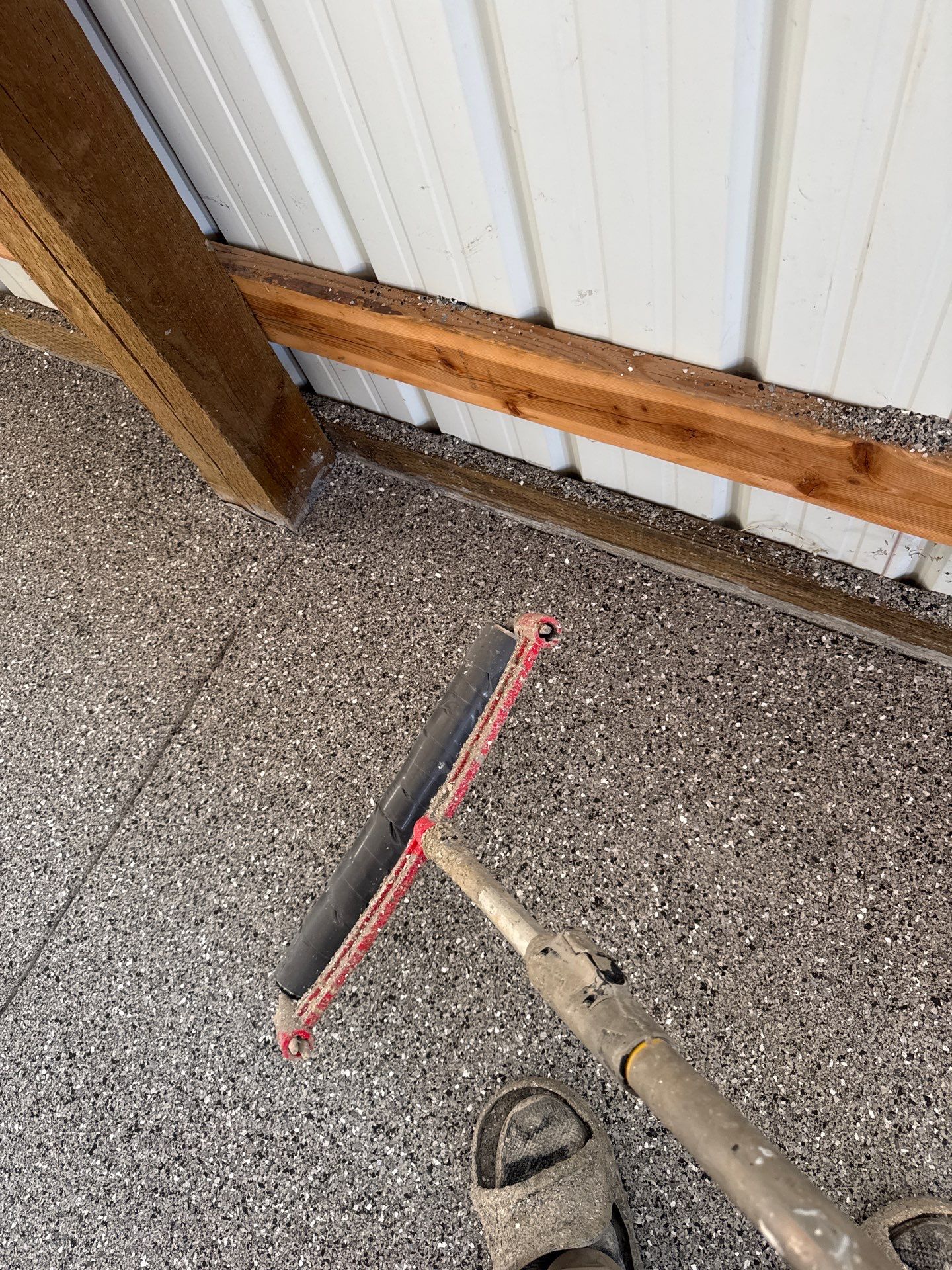 Pole Barn Shop Floor Coating and Concrete Repair in Royal City by Croc Coatings, LLC