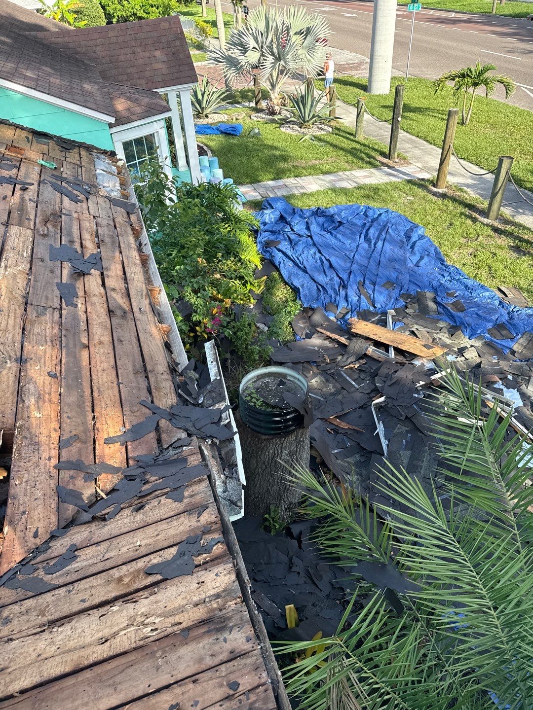 Project in St. Petersburg 33711 by Mitchell Roofing Company LLC 