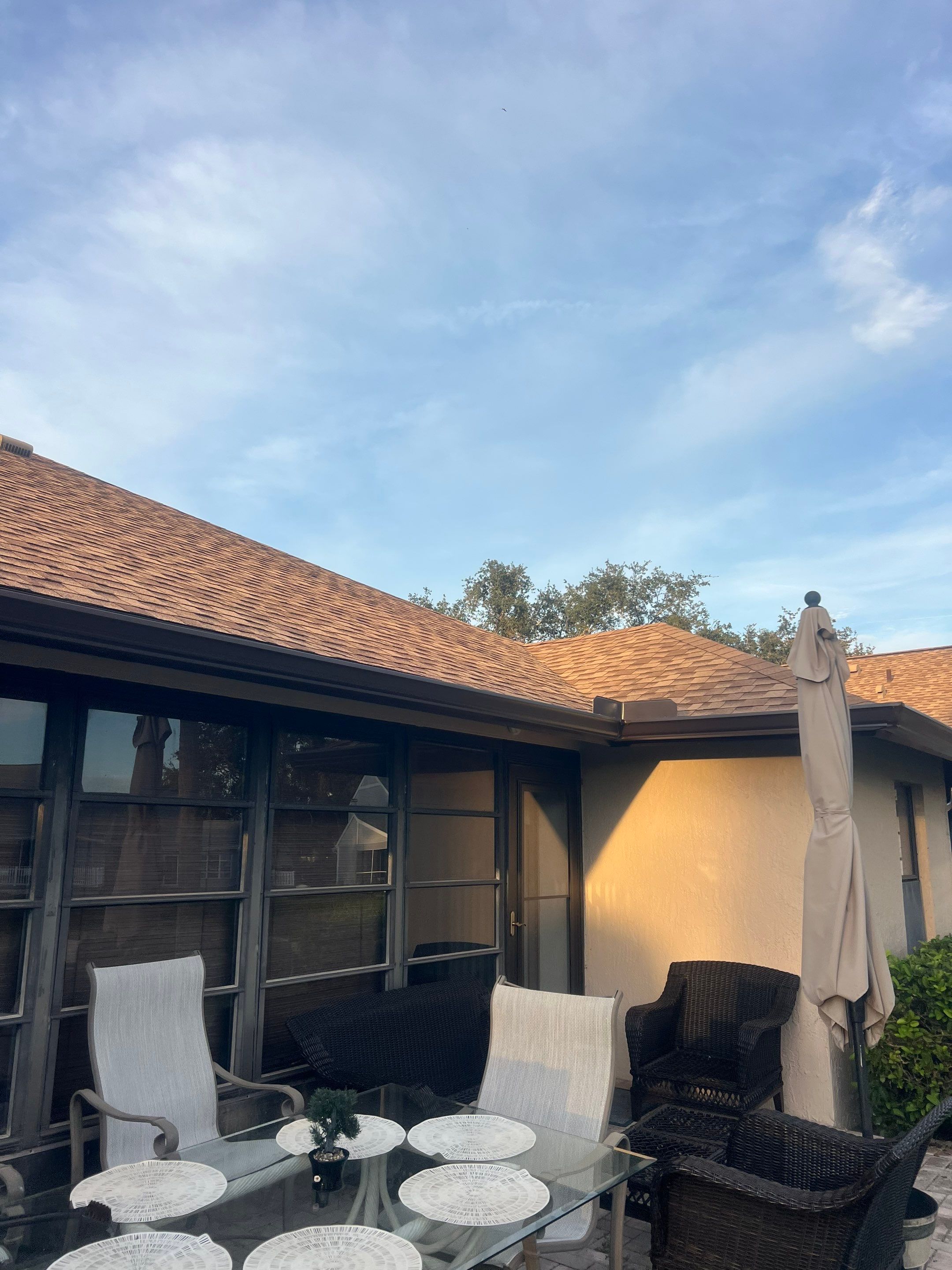 Bronze 6-Inch Seamless Gutters Installation in Bradenton FL by Gutter Professors