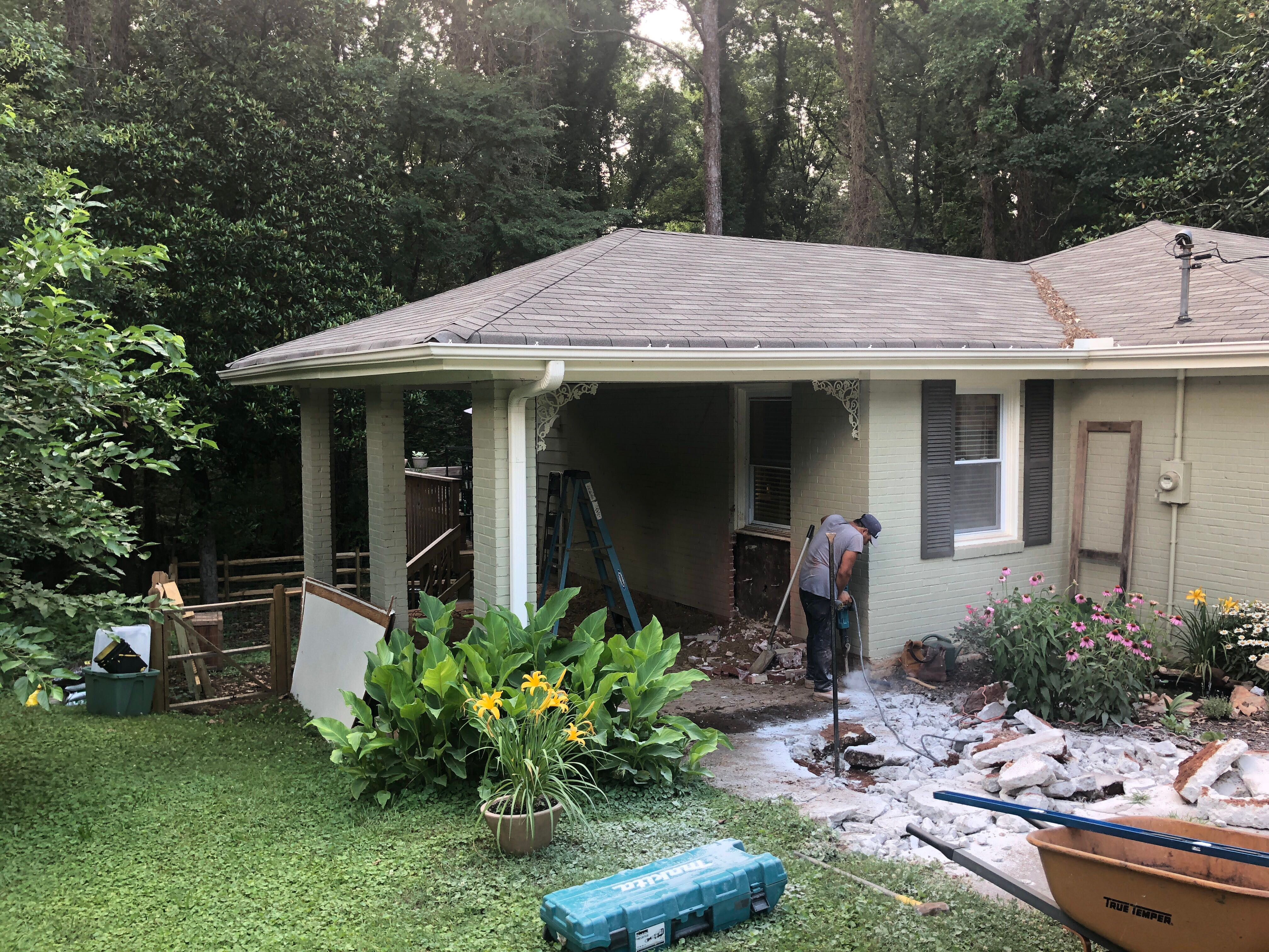 Exterior Remodeling and Patio Enclosure in Decatur by Swift Home Renovations