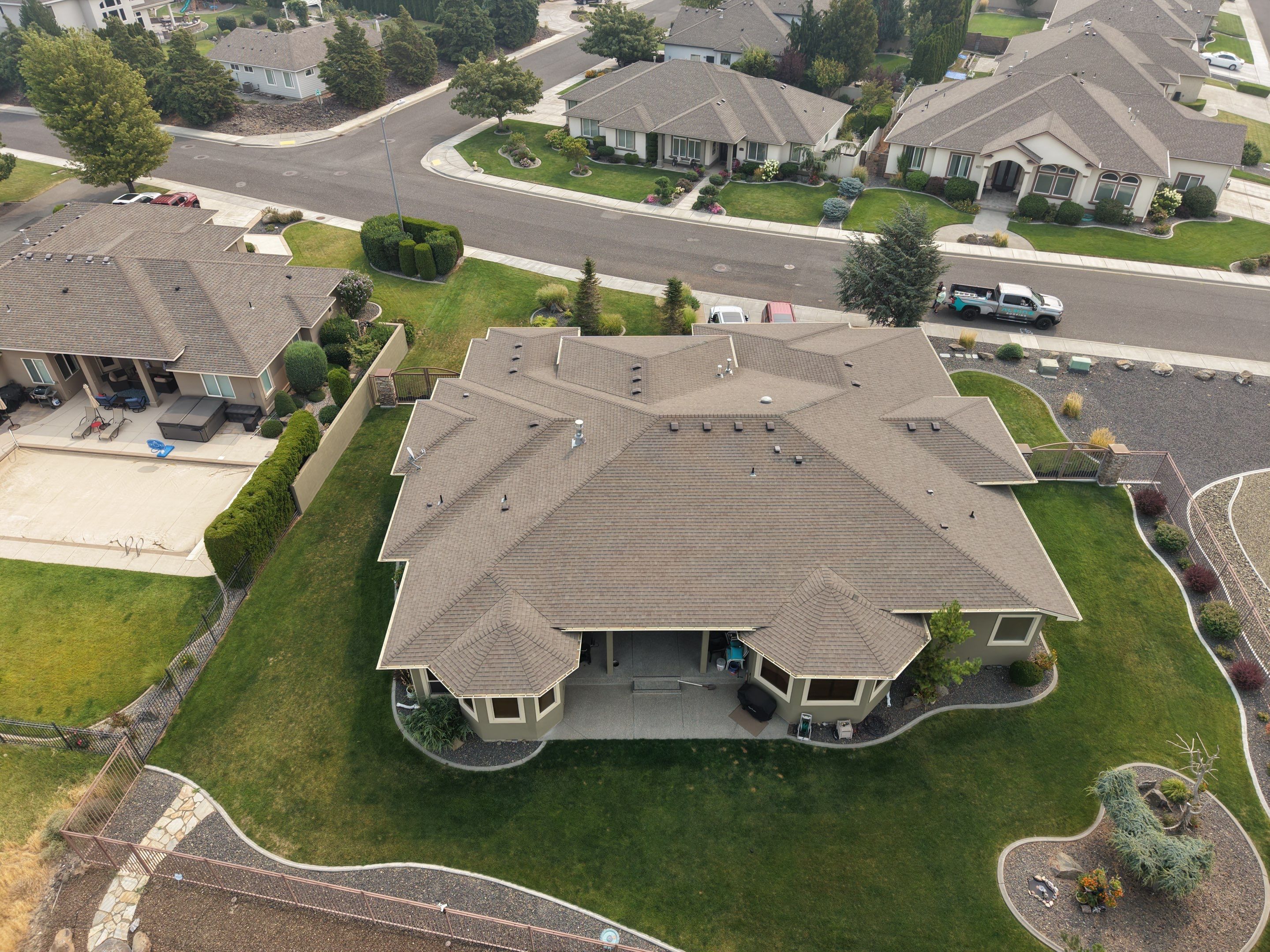 Residential Architectural Shingle Roof Installation and Ventilation Upgrades S Reed St Kennewick, WA 99336 by Alpine Roofing