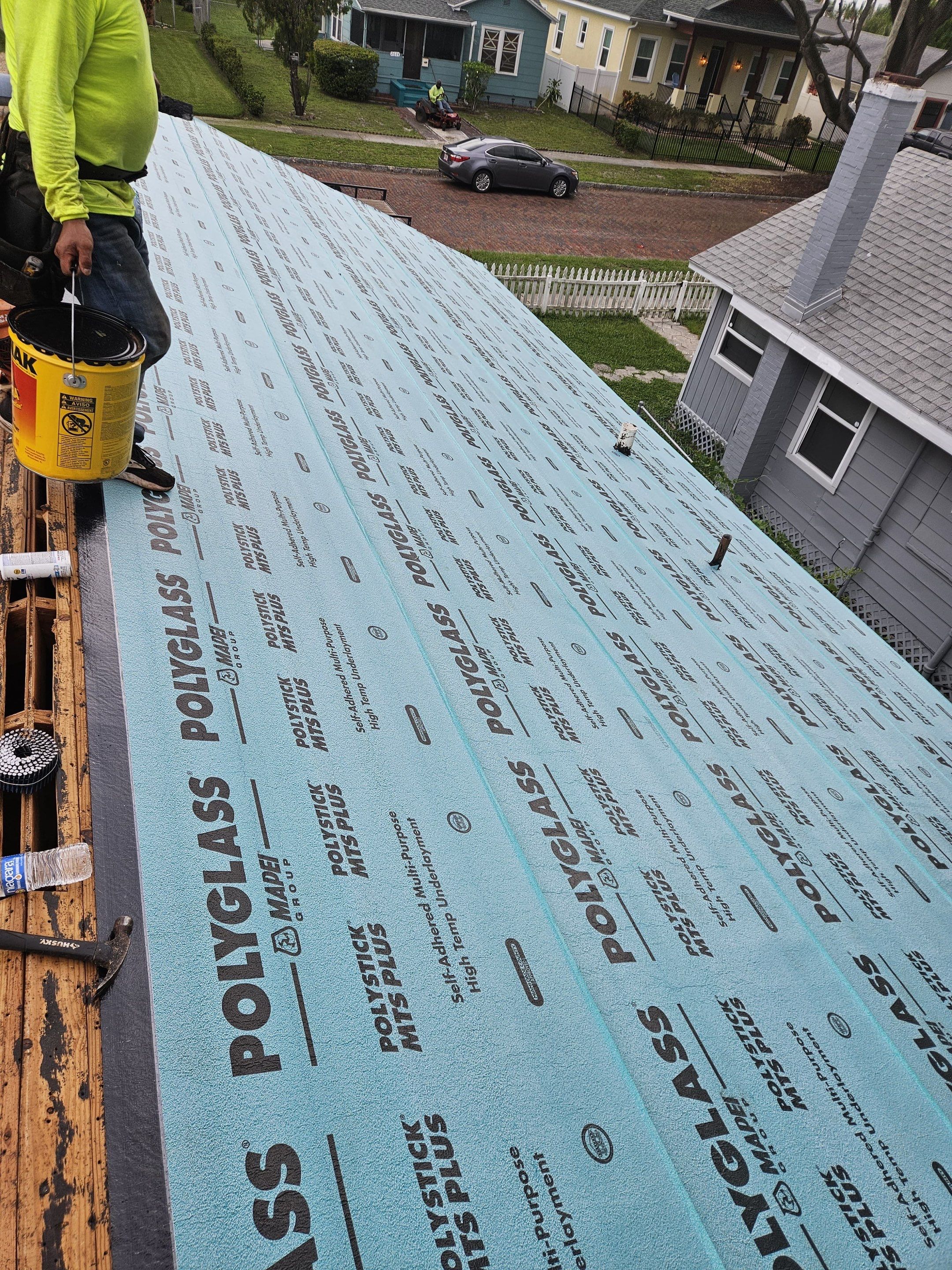 Project in St. Petersburg 33712 by Mitchell Roofing Company LLC 