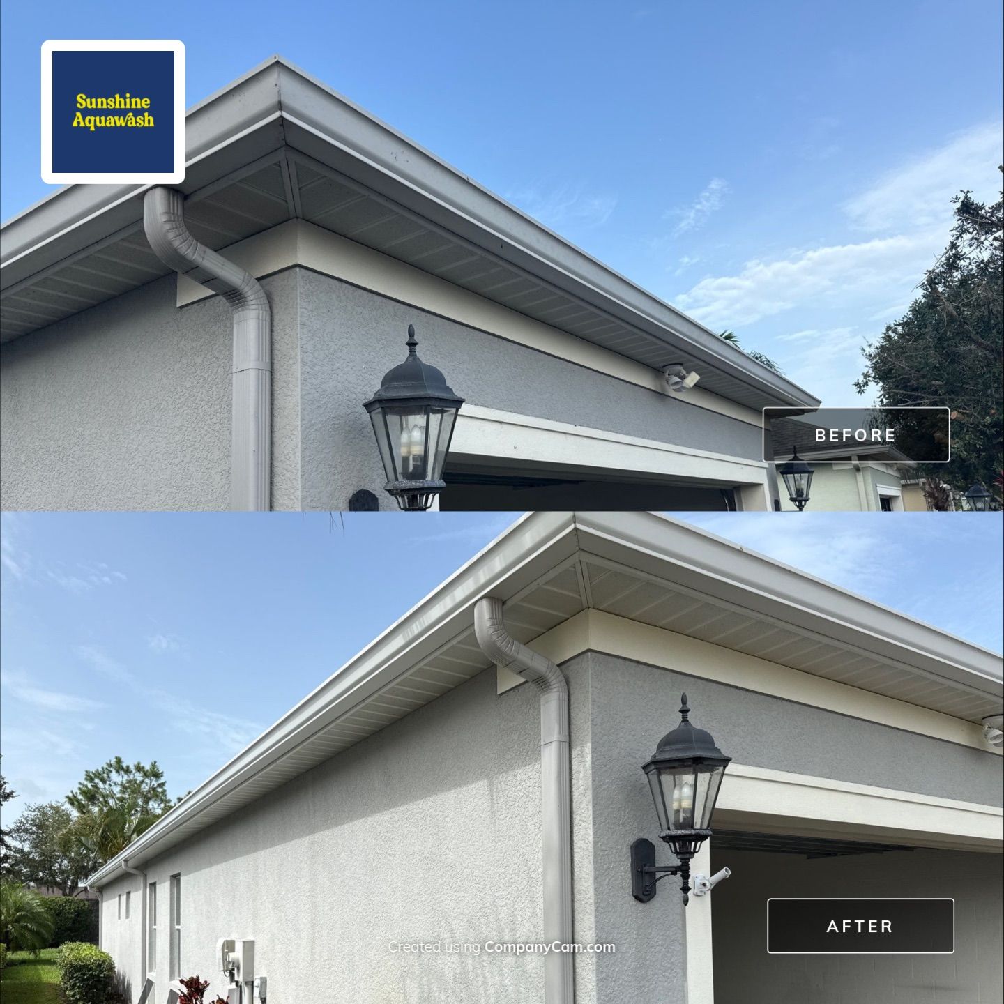 Pre-Sale Exterior Cleaning – Forest Creek Community, Parrish, FL by Sunshine AquaWash