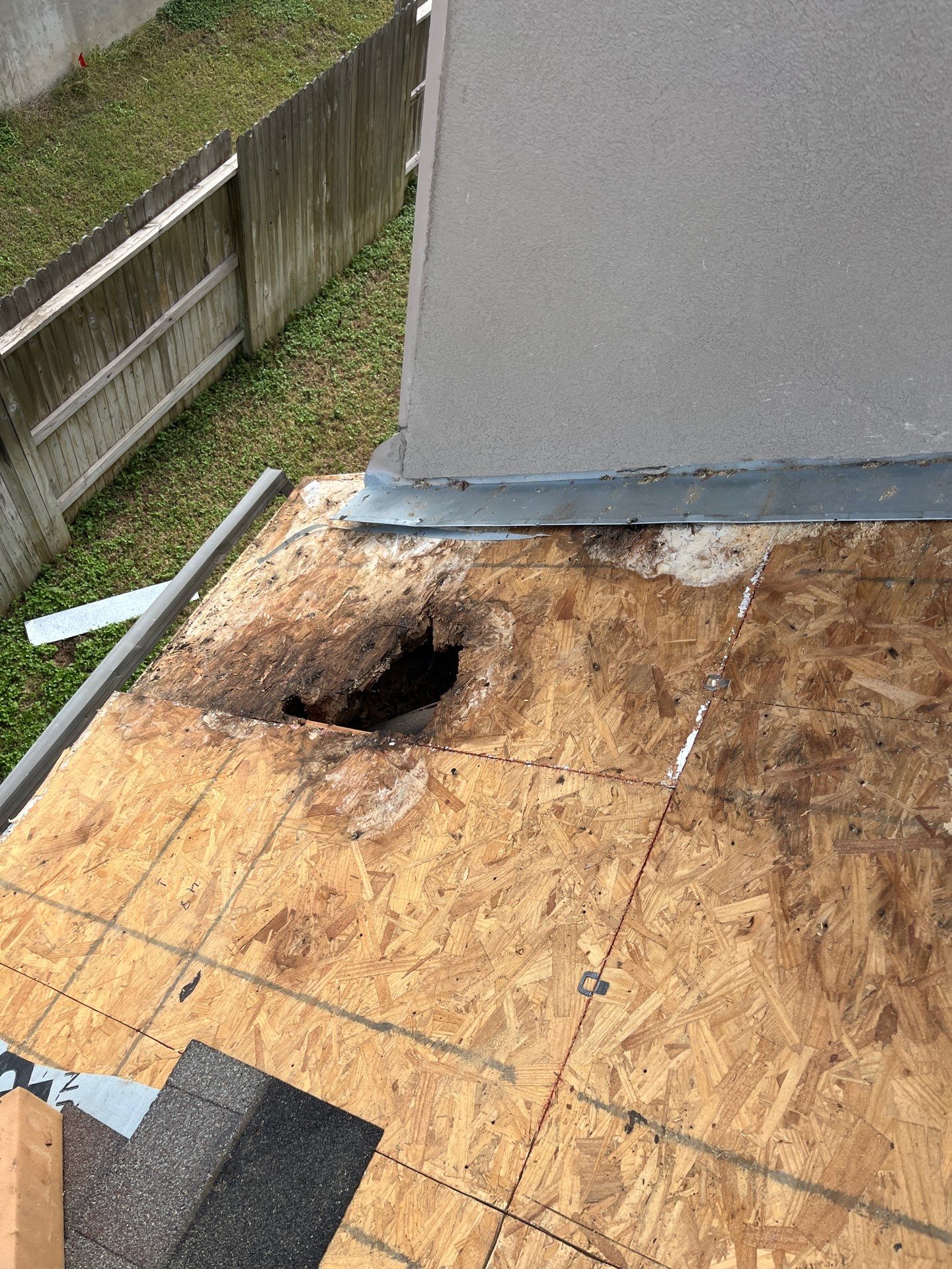 Roof Repair - Toe-board Roof Damage | Rox Roofing  by Rox Roofing