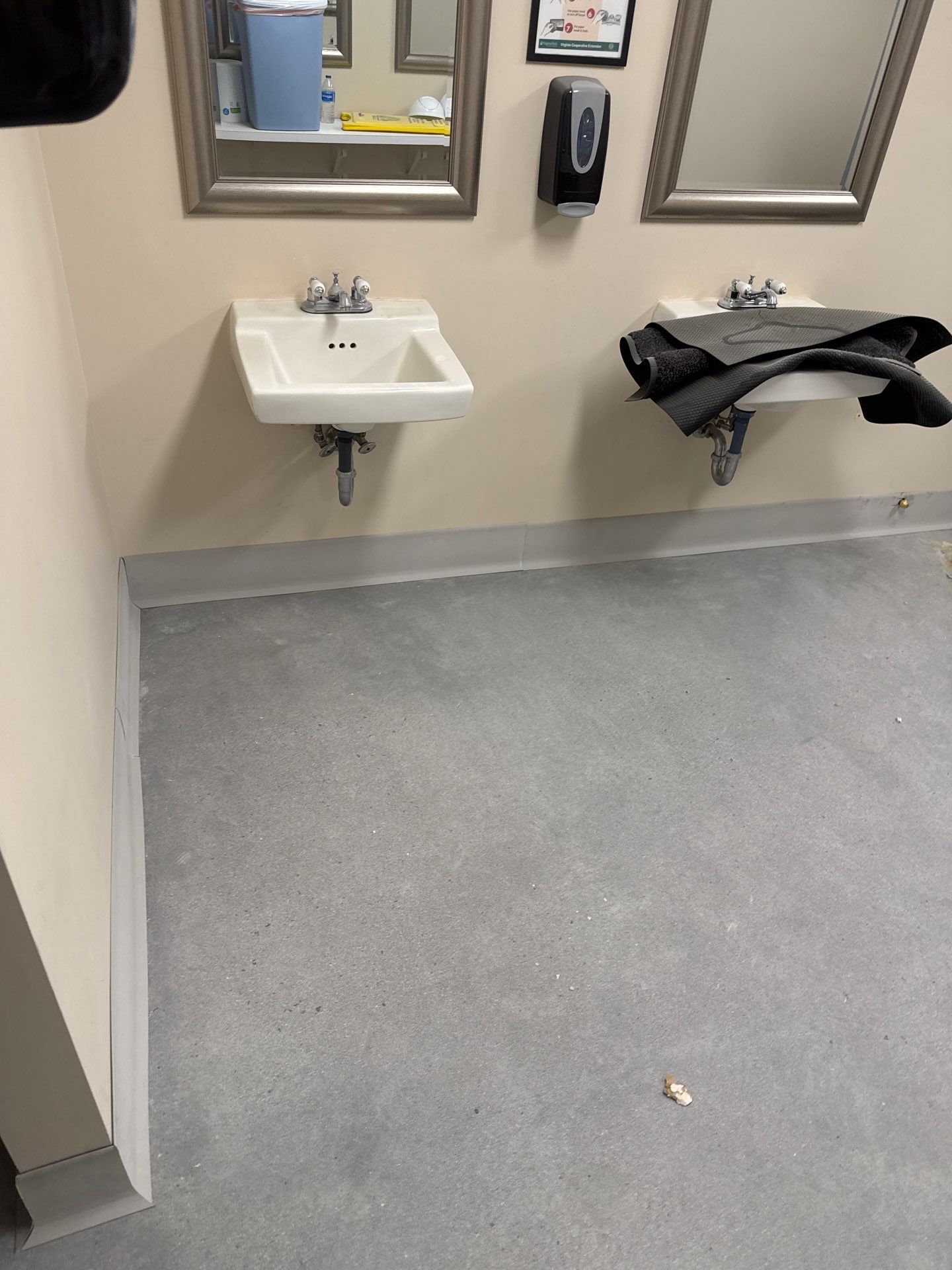 Commercial Kitchen Floor Remodel at Elks, Winchester, VA by Tailored Concrete Coatings