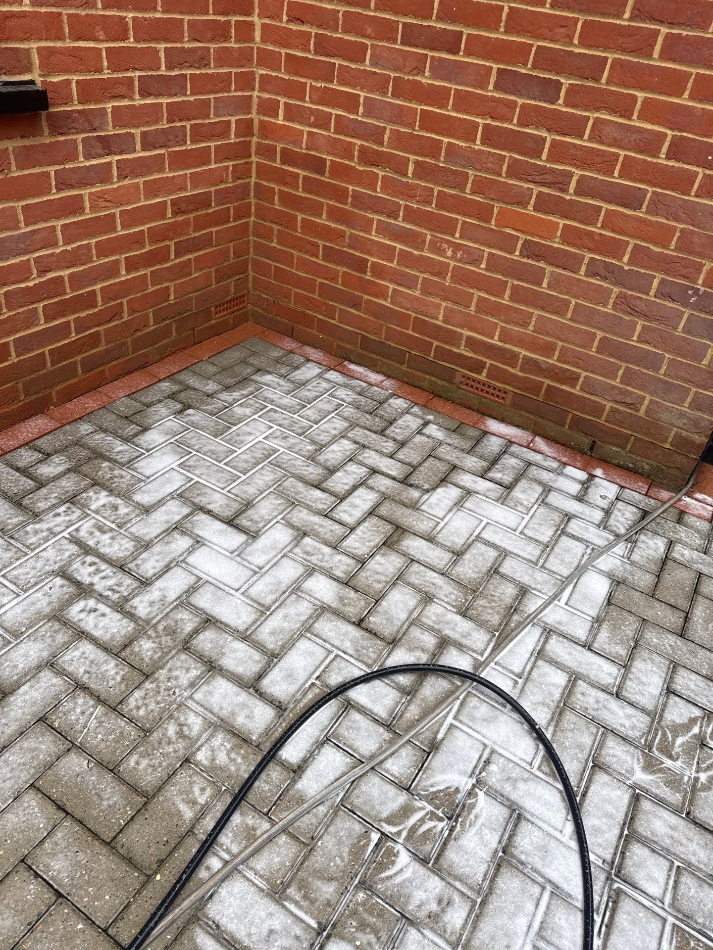 Professional Driveway and Natural Stone Patio Cleaning in Surbiton by Ges Exterior Cleaning ltd