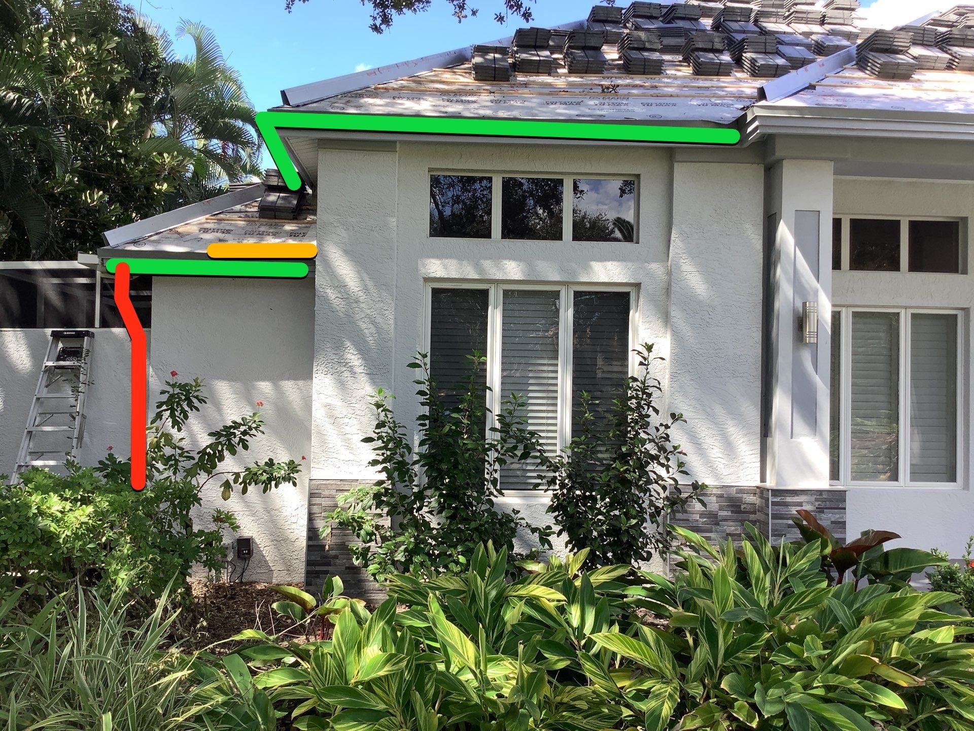 7-Inch Seamless Gutters Installation for Heavy Rain in Bonita Springs FL by Gutter Professors