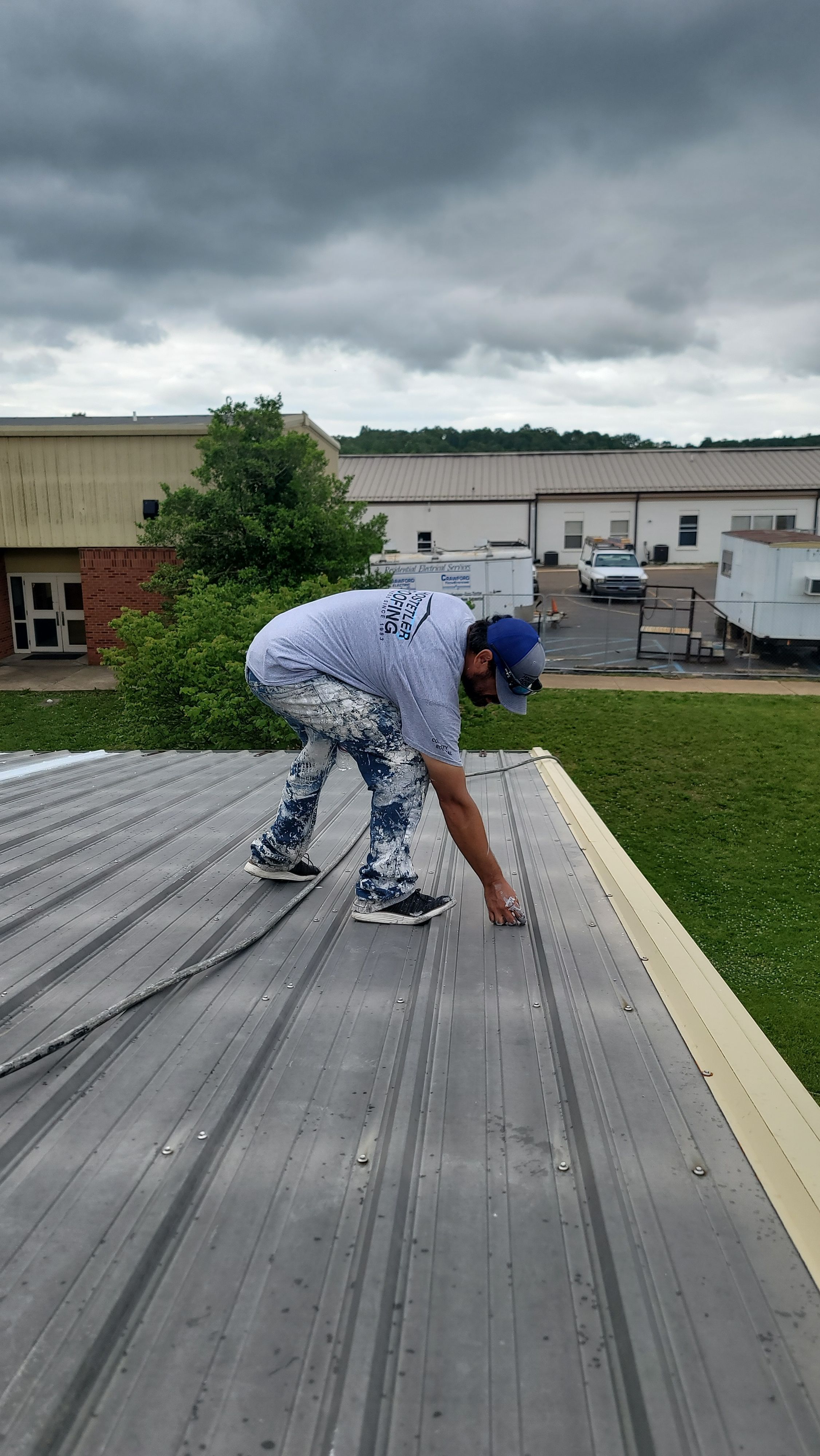 Mammoth Springs Gymnasium by Hostetler Roofing