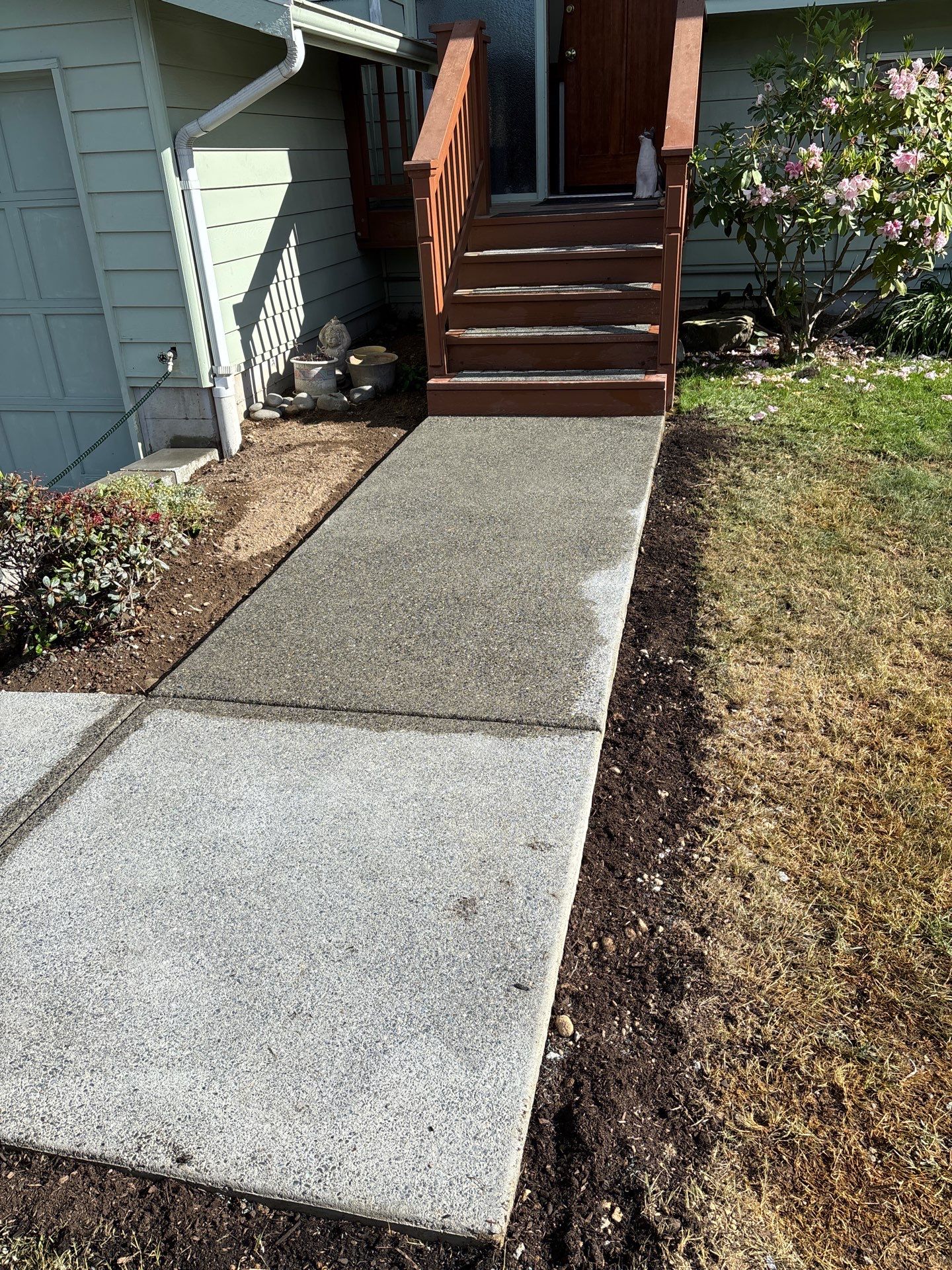 Concrete Patio & Driveway Renovation with Retaining Wall | Seattle  by Jireh Asphalt & Concrete Inc 