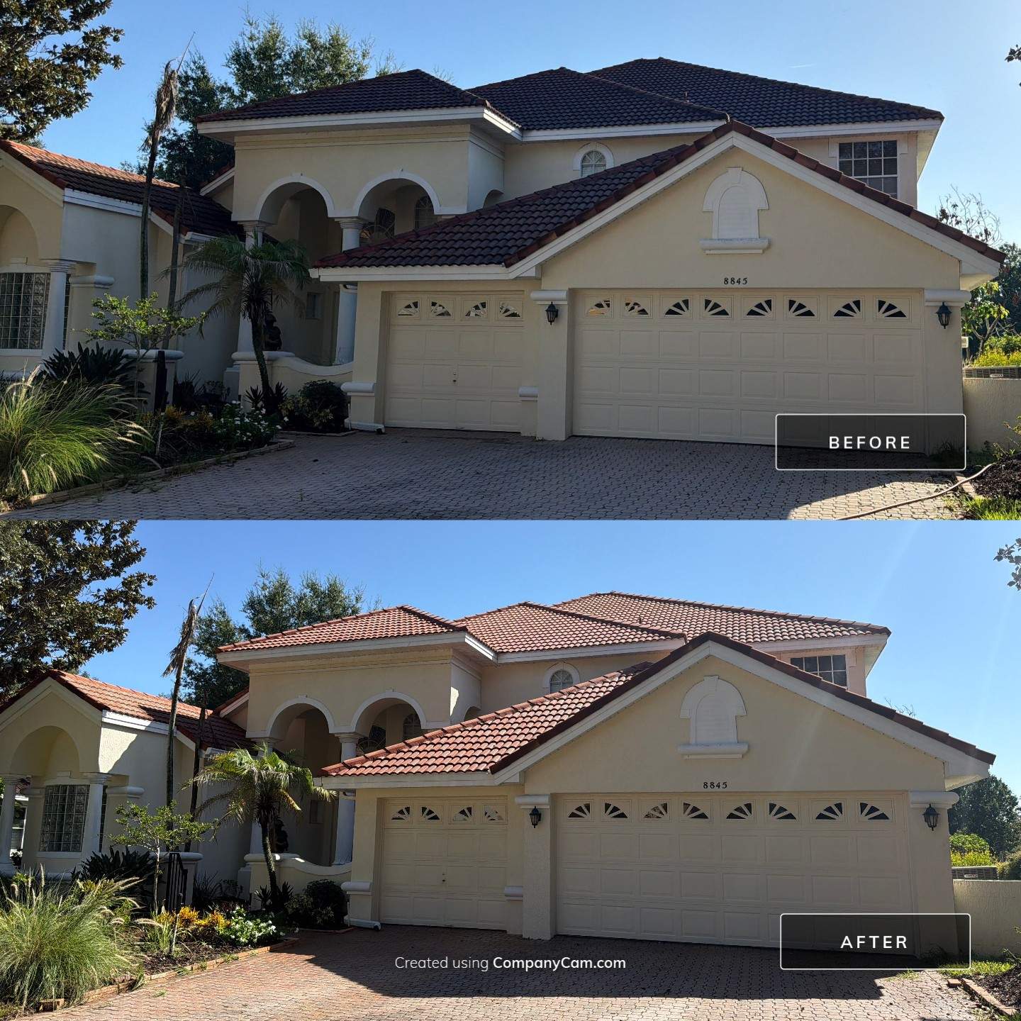 Residential Roof Cleaning in Dr. Phillips by Mallard Systems