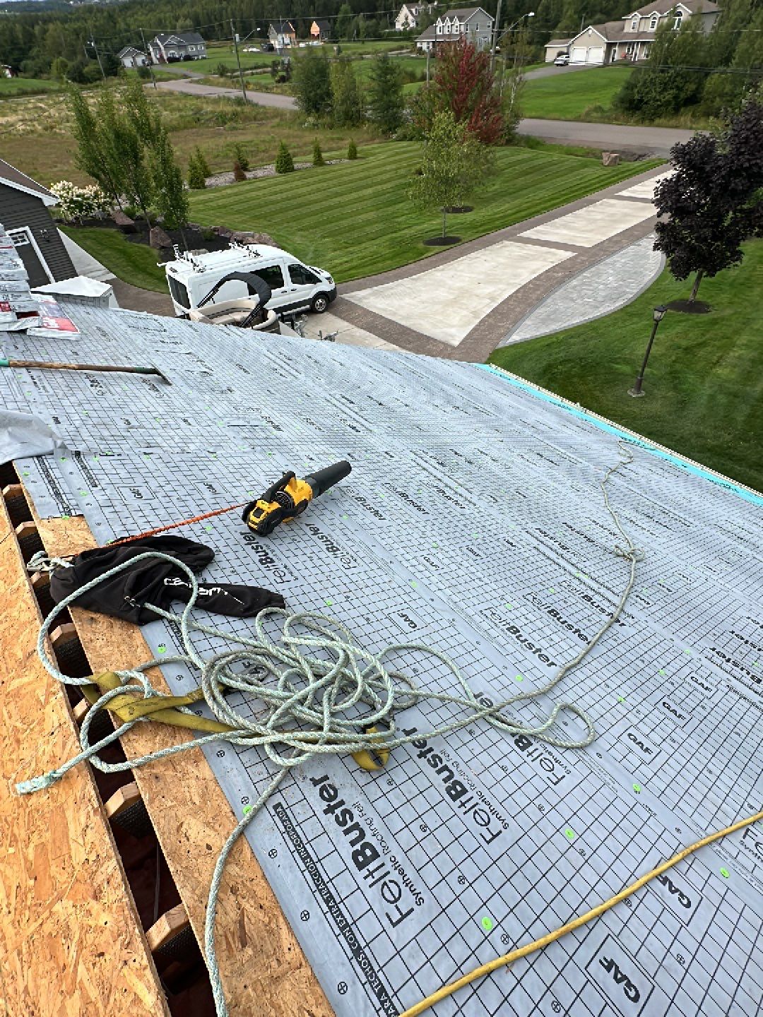 Residential Roofing Installation using Asphalt GAF HDZ by Artisan Roofing & Home Improvements Inc.