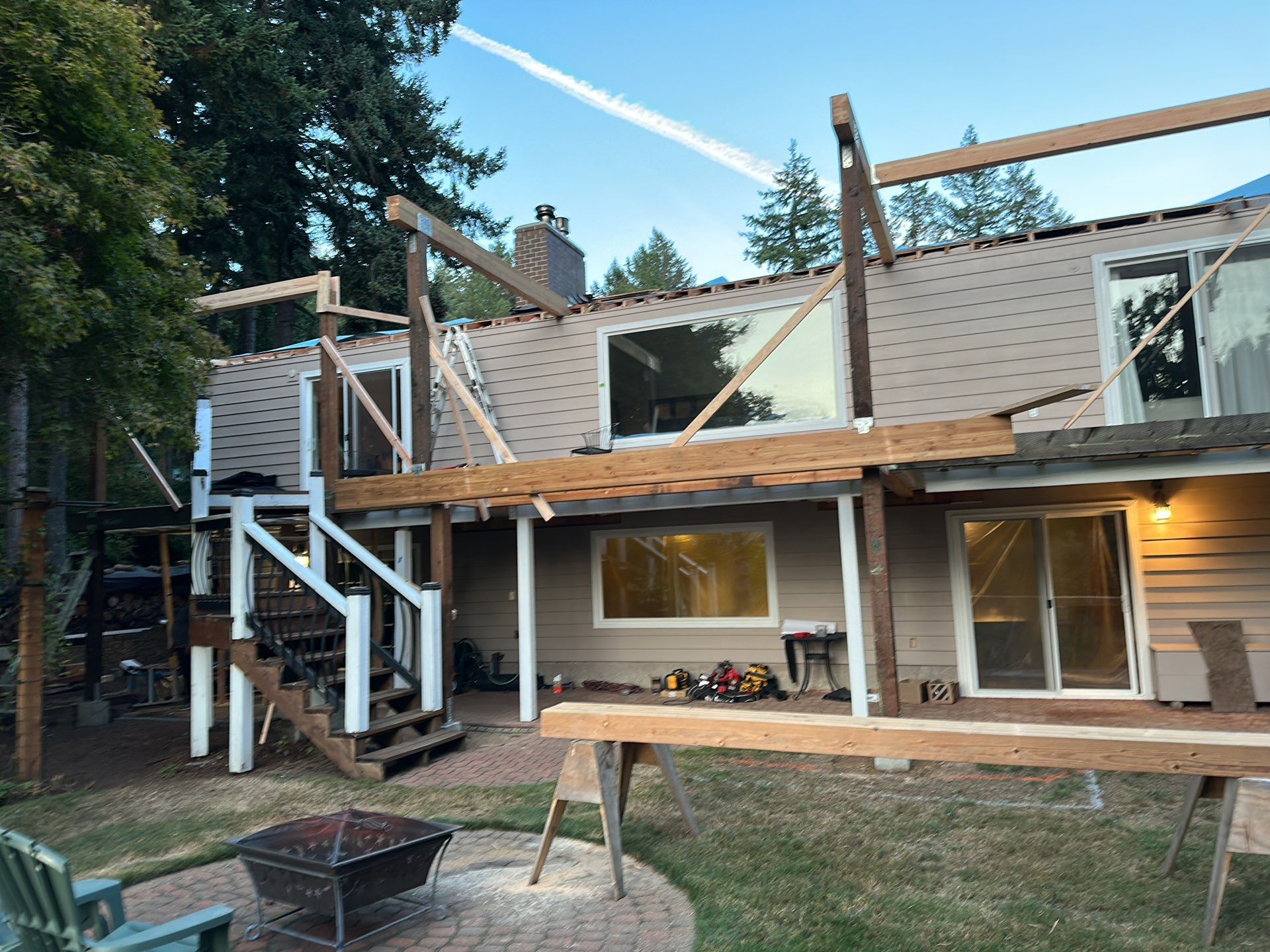2nd Story Deck Installation and Roof Replacement using Owens Corning Duration: Estate Gray by RoofSmart