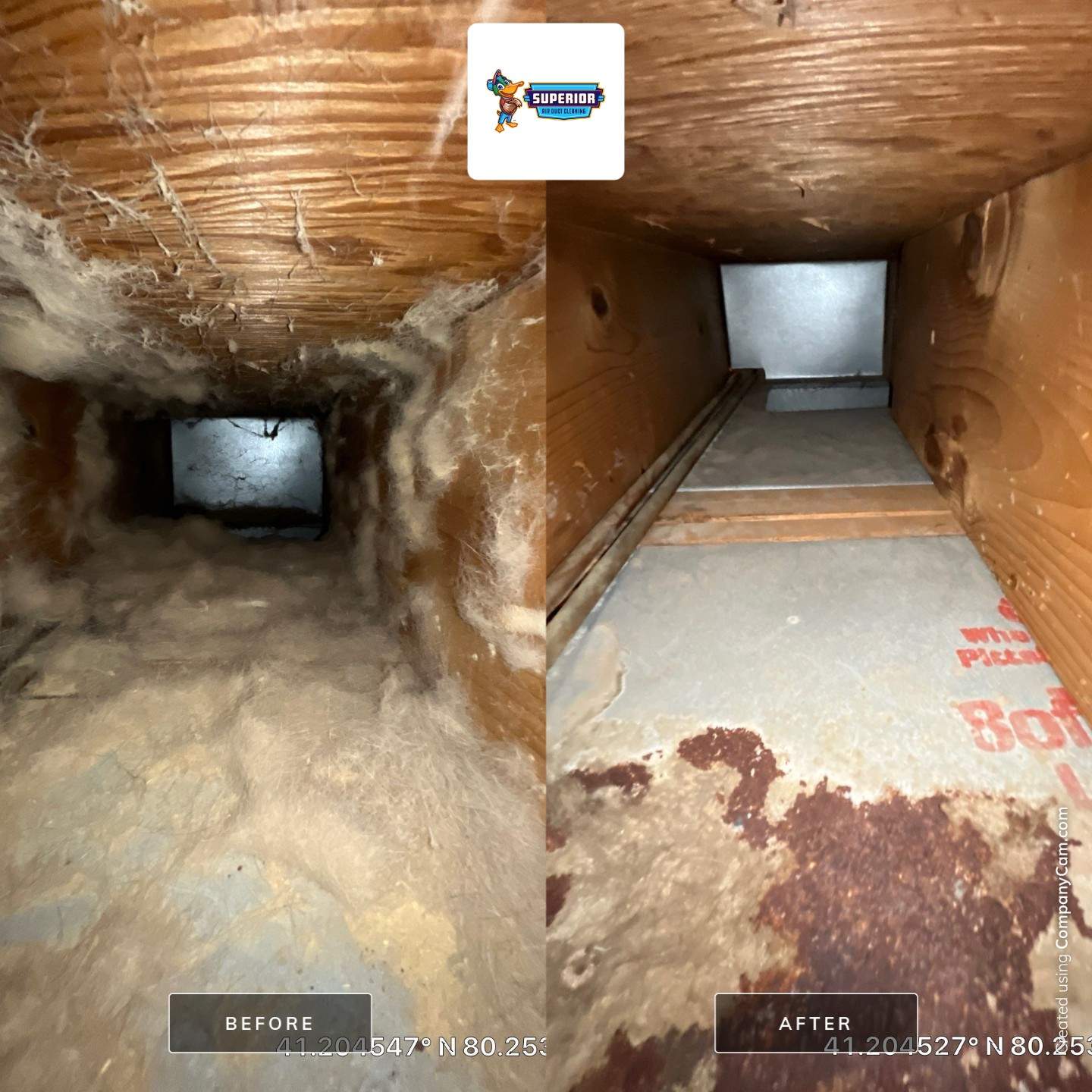 Air Duct Cleaning With a Vacuum Truck in Mercer, PA by Superior Air Duct Cleaning