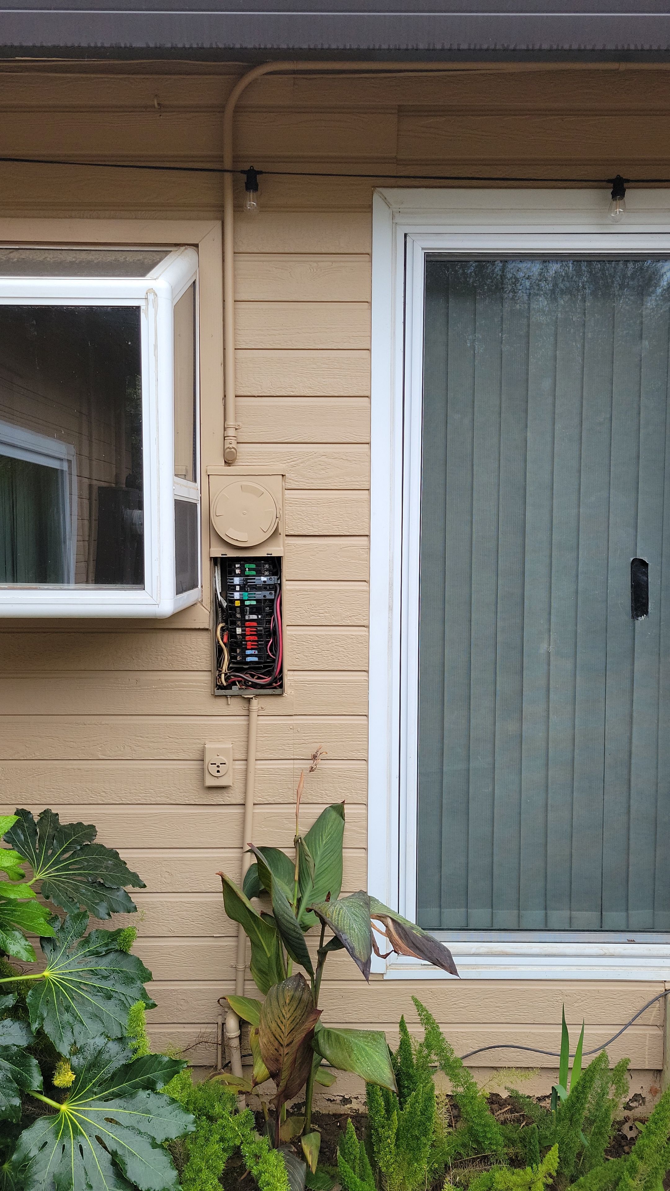 sub panel replacement by Peach Electric Inc