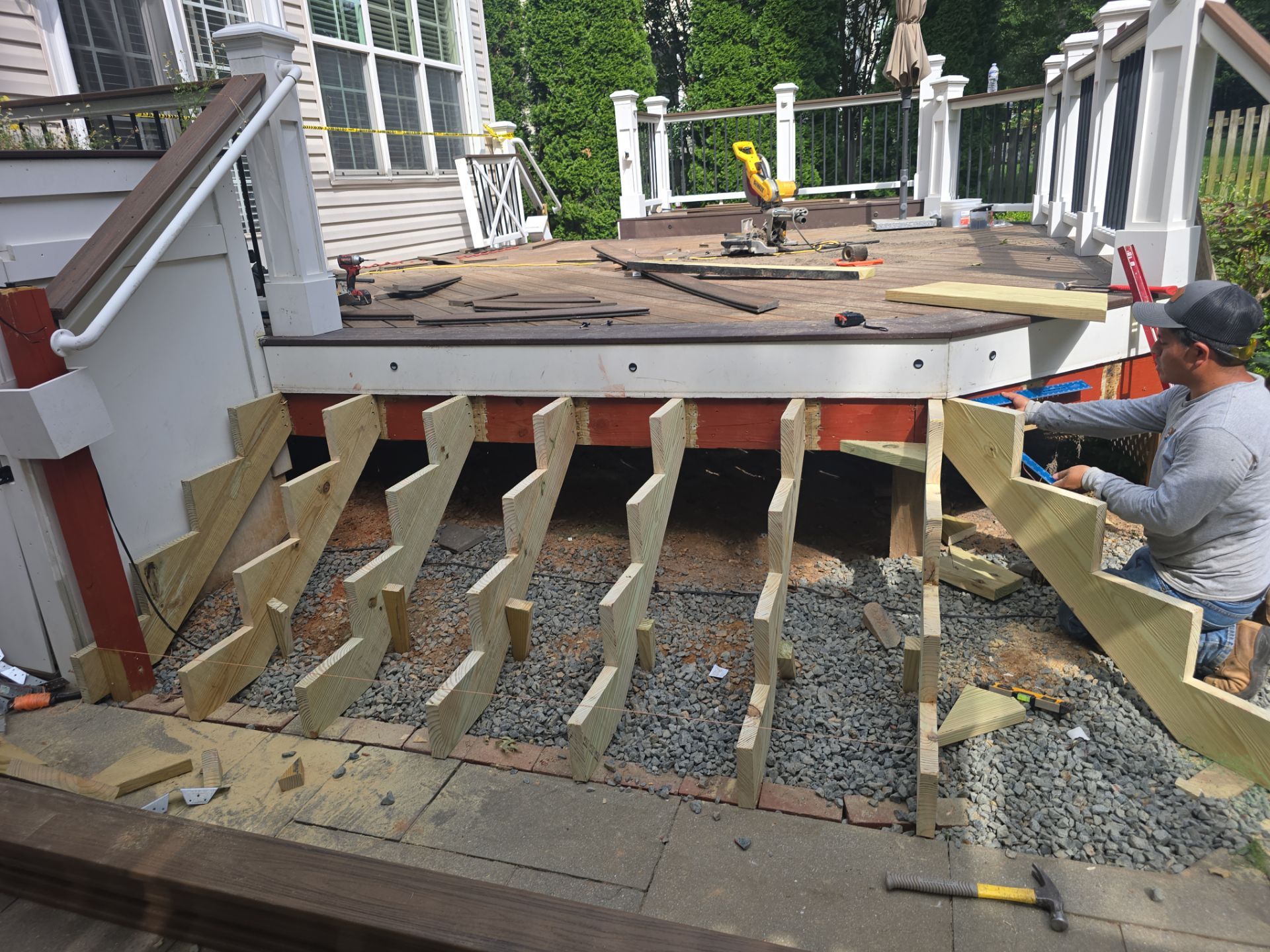 Trex Decking Repair and Restoration in McLean, VA by Deck Guru