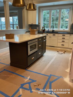 Kitchen Cabinet Painting 