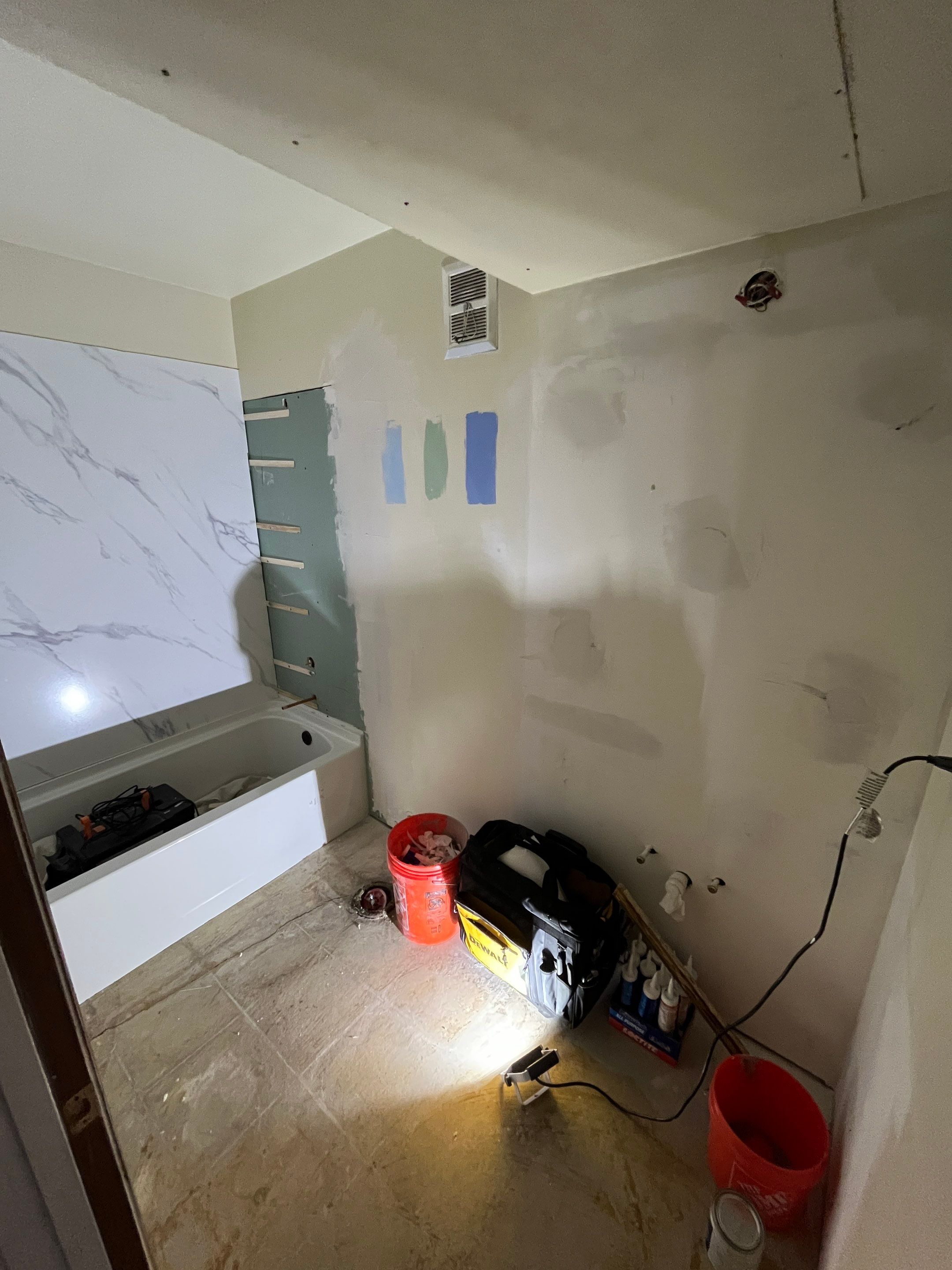 Acrylic Shower Install in Aurora by Snap Home Solutions