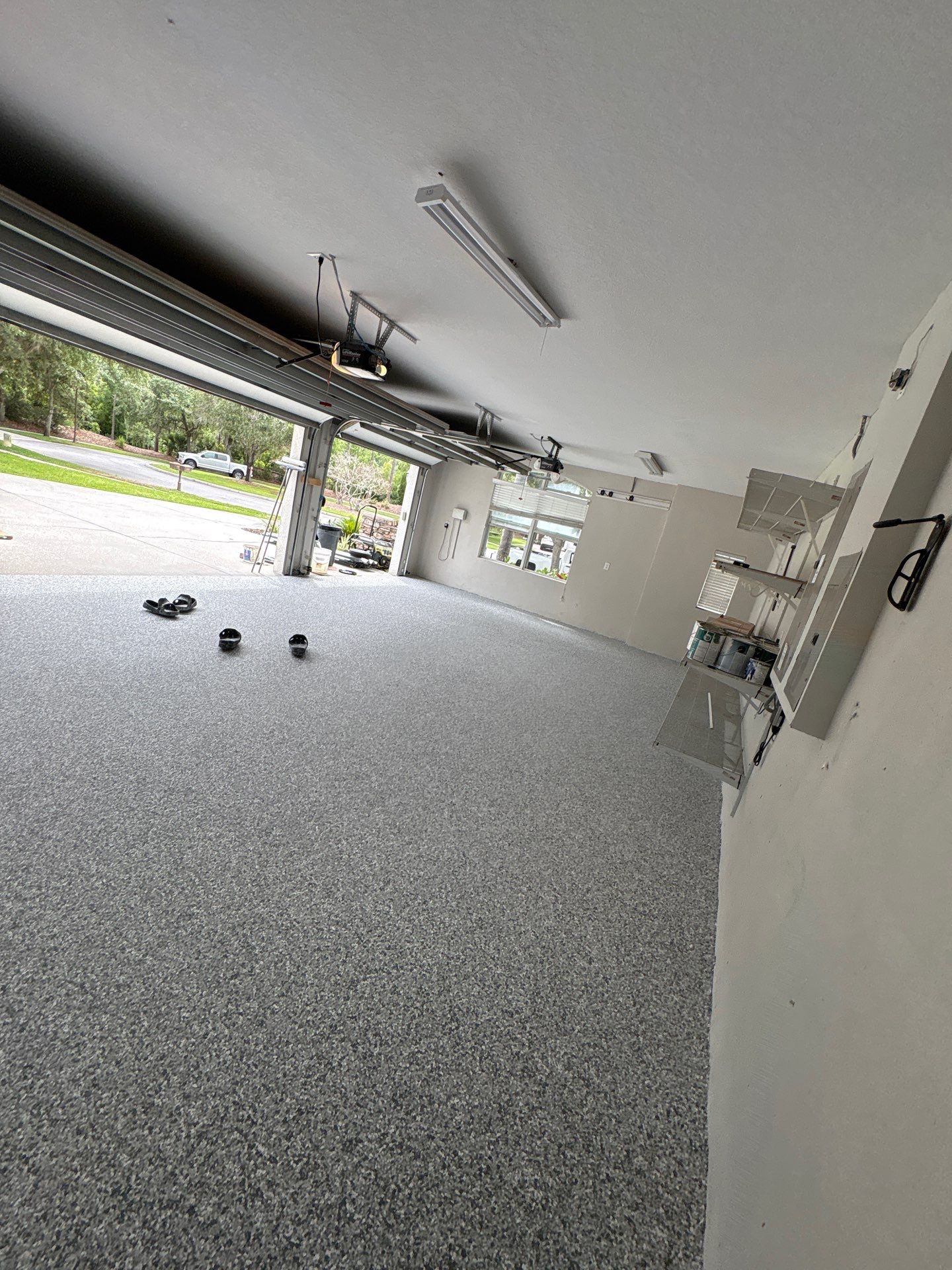 Tampa 2-Car Garage Transformation by Performance Floors & Coating