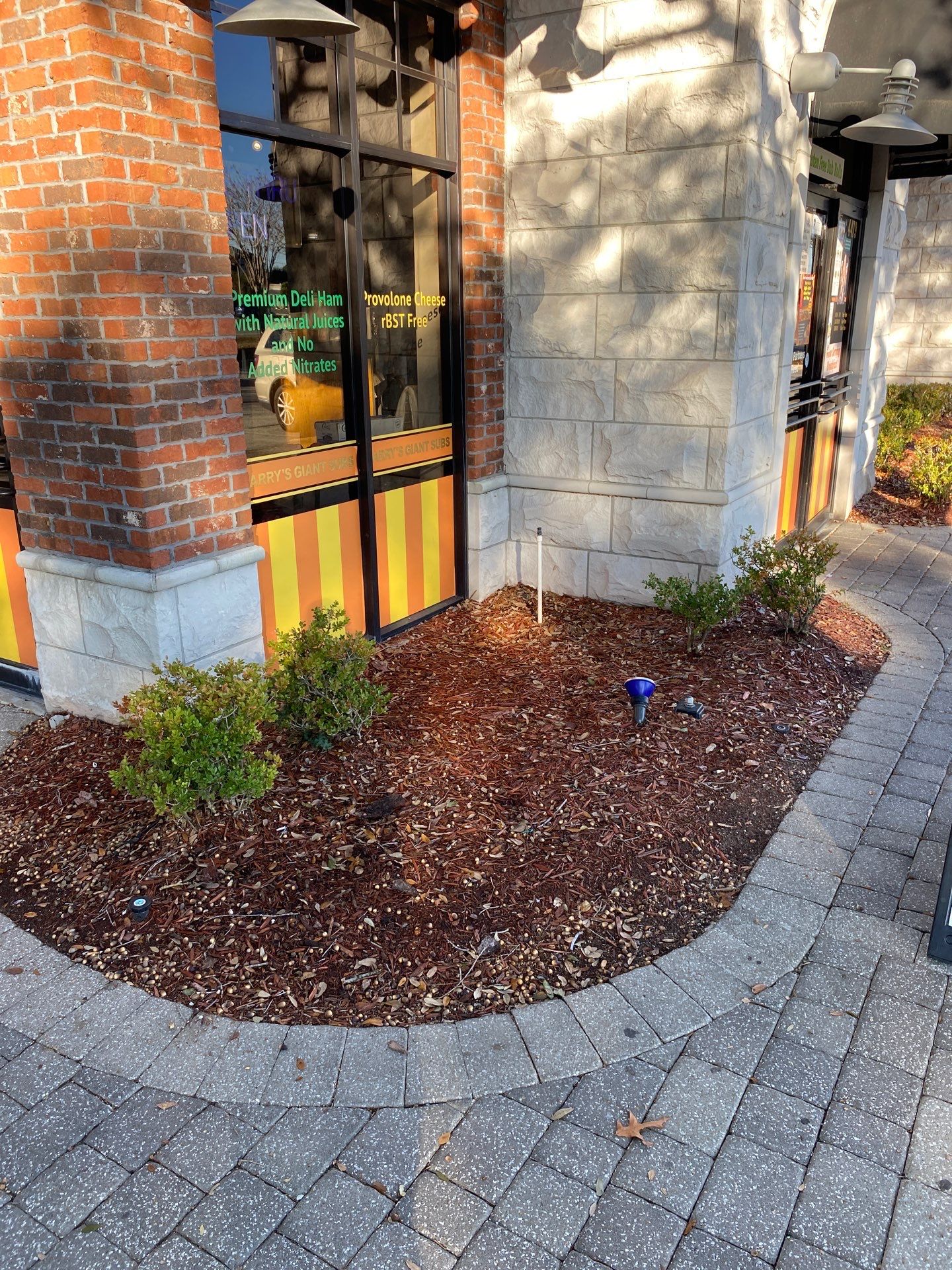 Larry’s Giant Subs | Rock & Mulch by ProGreen Services