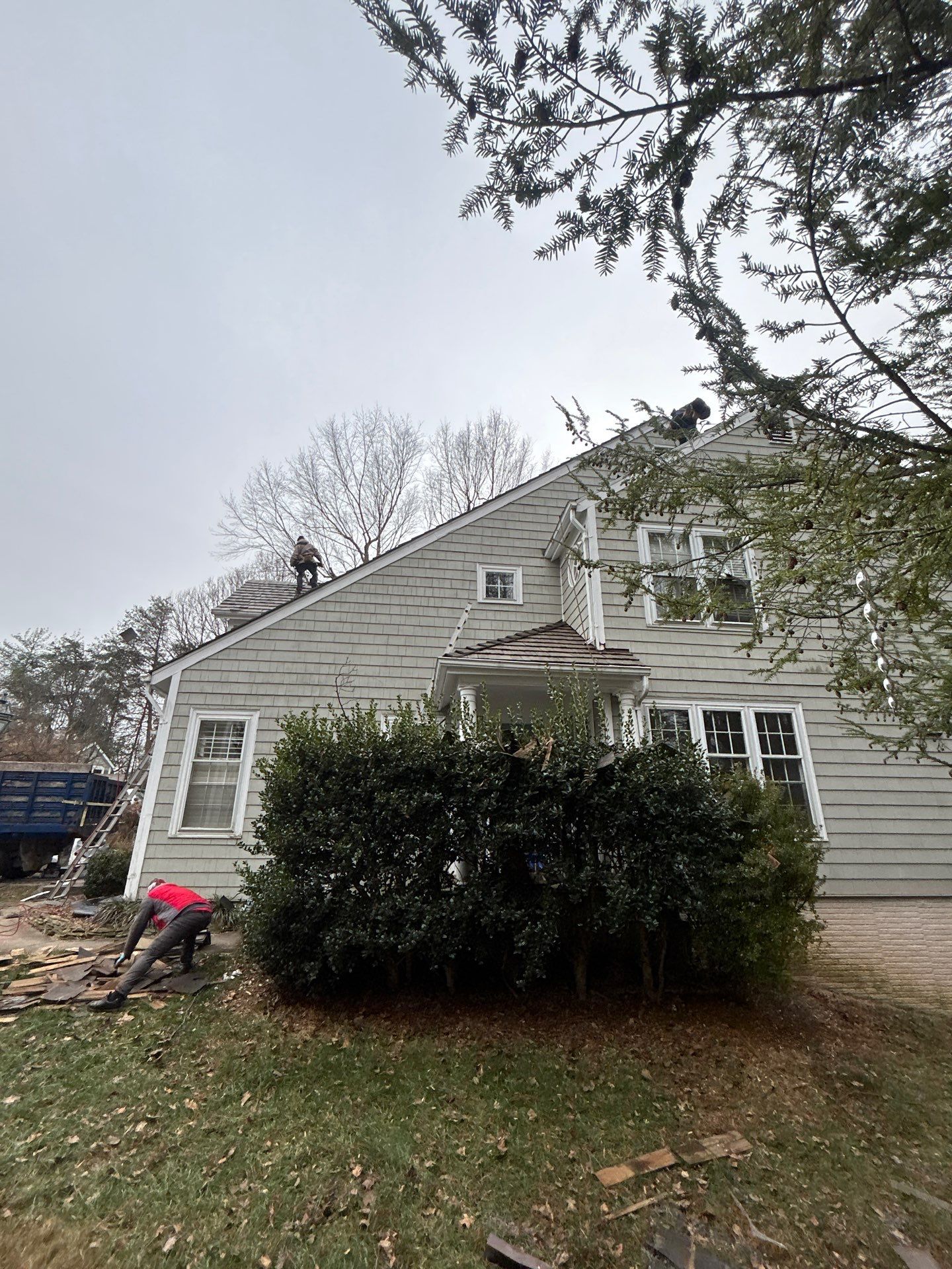 Reston :  Residential Roof Replacement with Brava Synthetic Cedar Shake Class C Natural  by RM Banning, Inc.