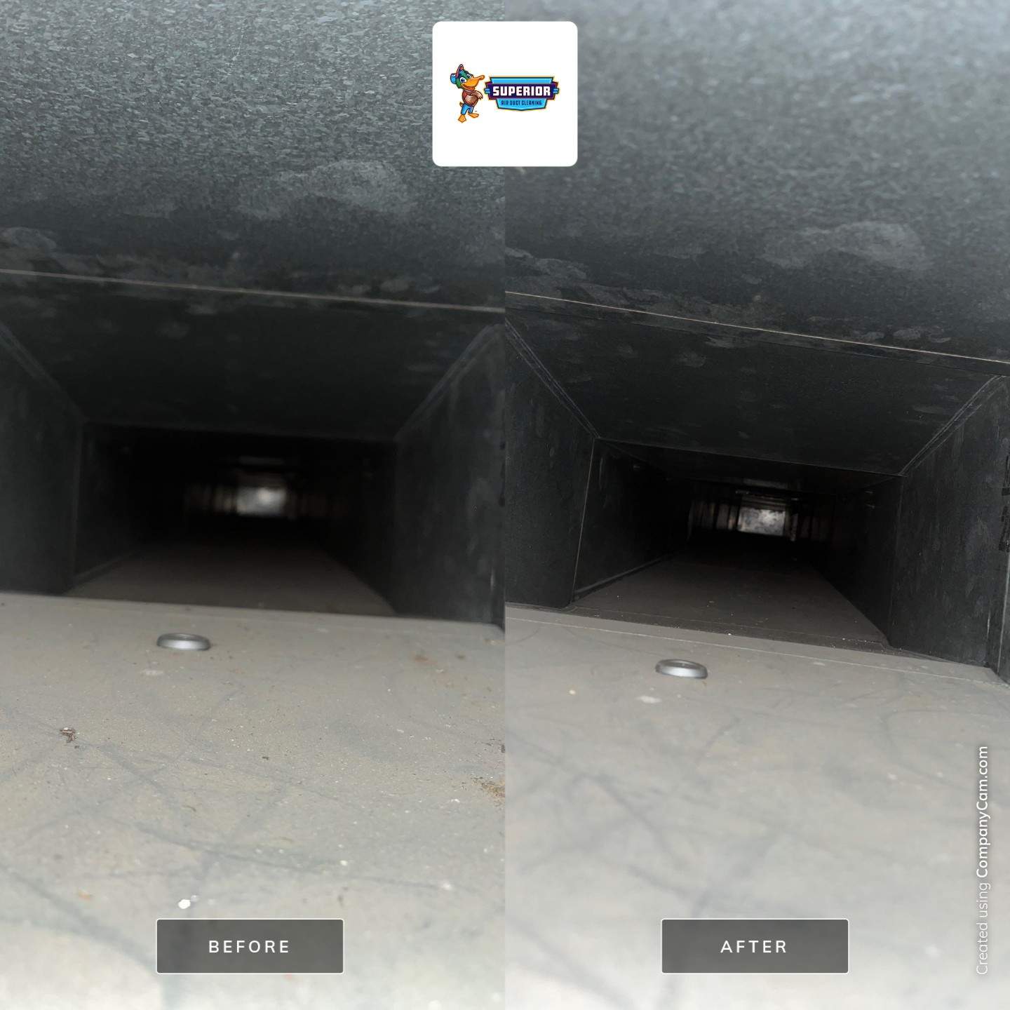 Air Duct Cleaning With a Vacuum Truck in Austintown, OH by Superior Air Duct Cleaning
