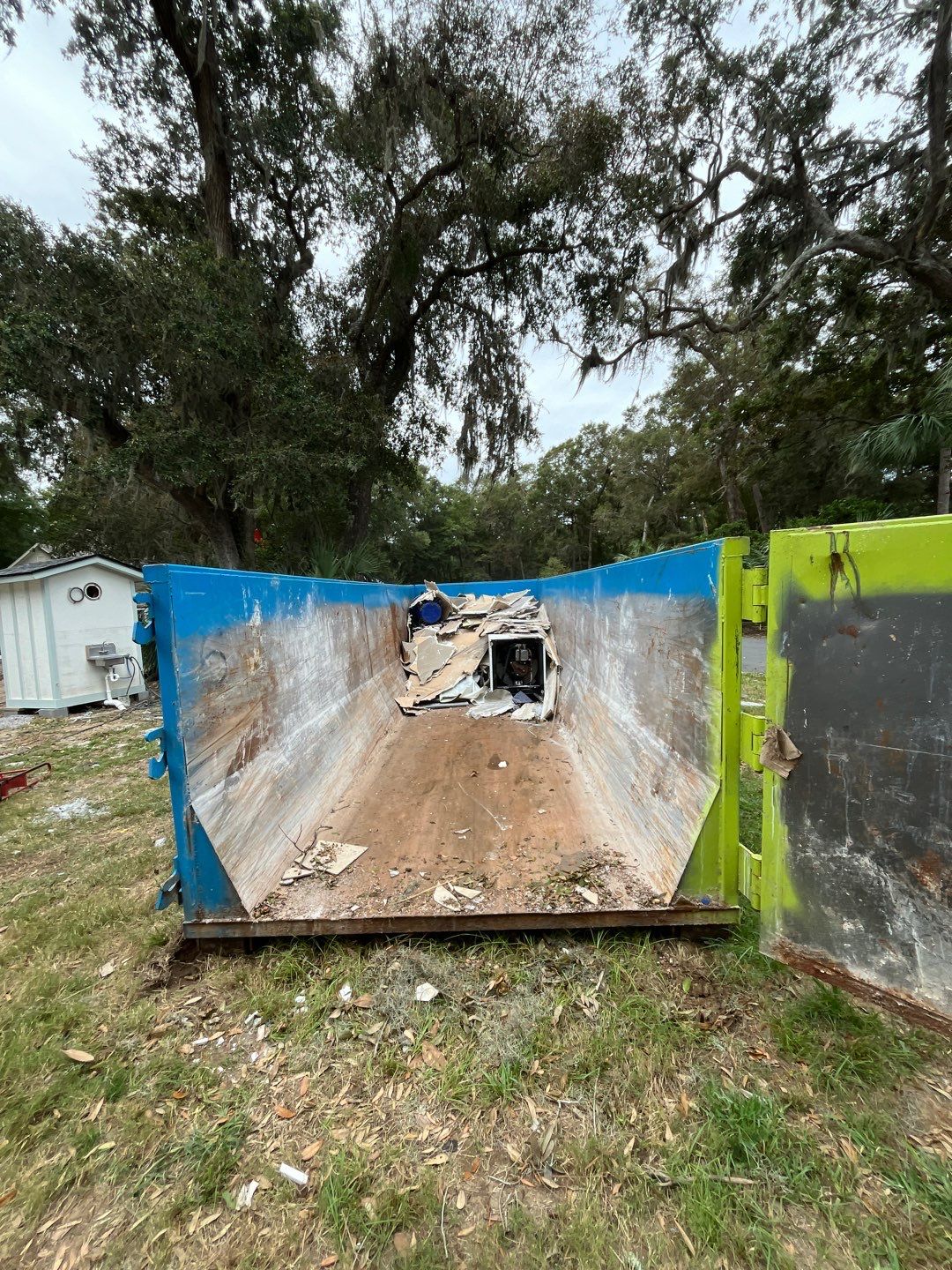 Fire mitigation with structure clean by EAS Environmental, LLC.
