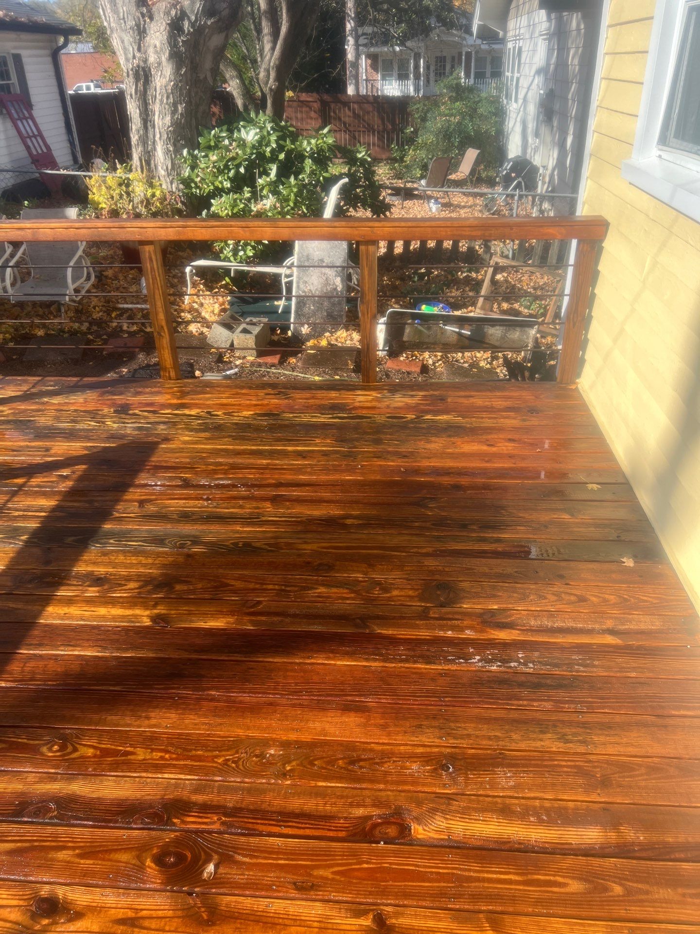 Weathered Deck using Wood Sealant by DuraSeal
