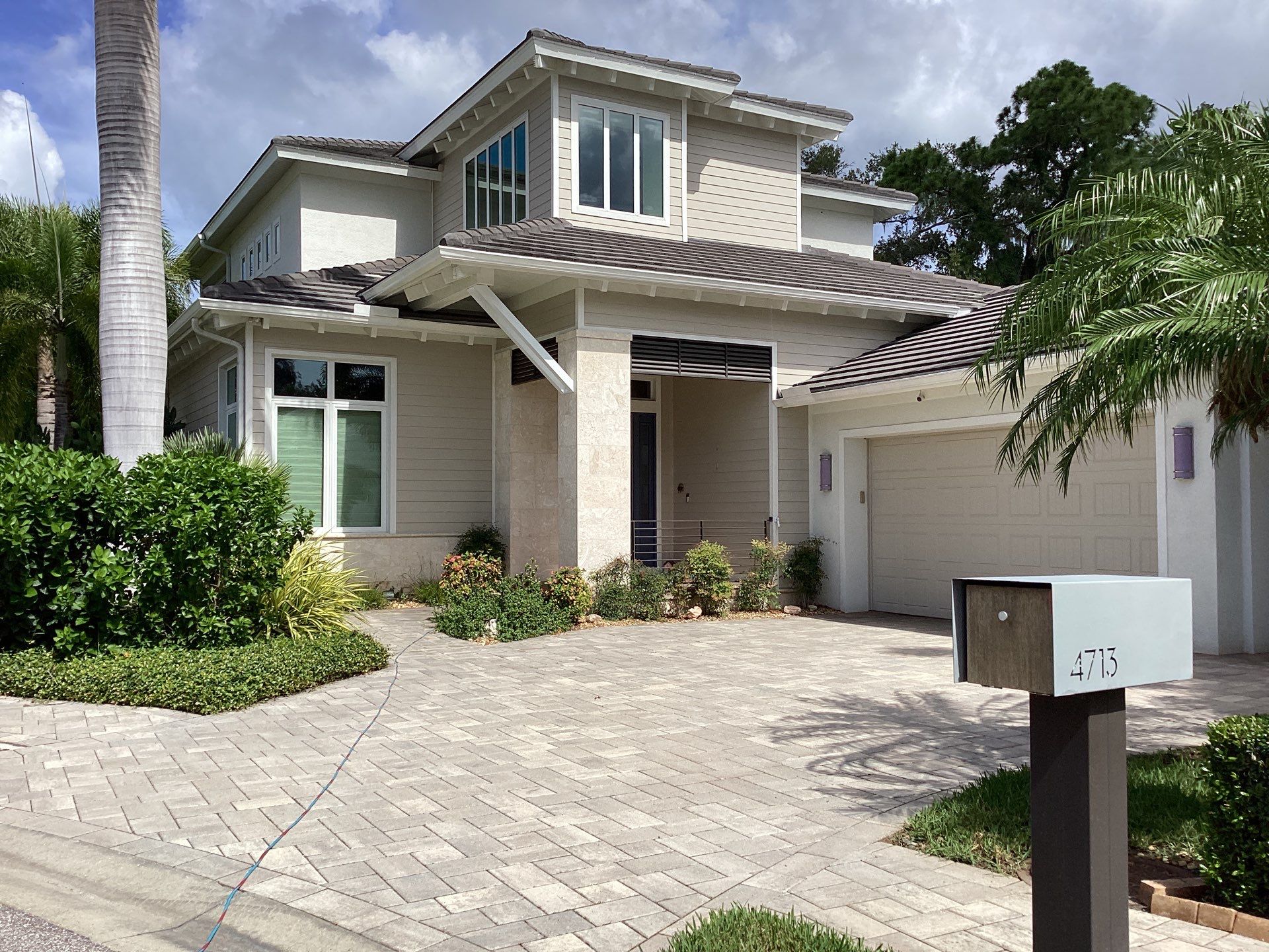 Gutter guard installation for a Sarasota home by Gutter Professors