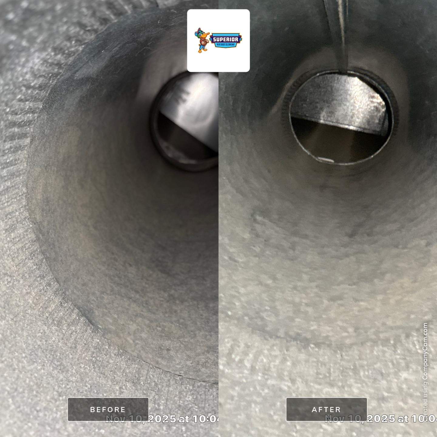 Air Duct Cleaning With a Vacuum Truck in Grove City, PA by Superior Air Duct Cleaning