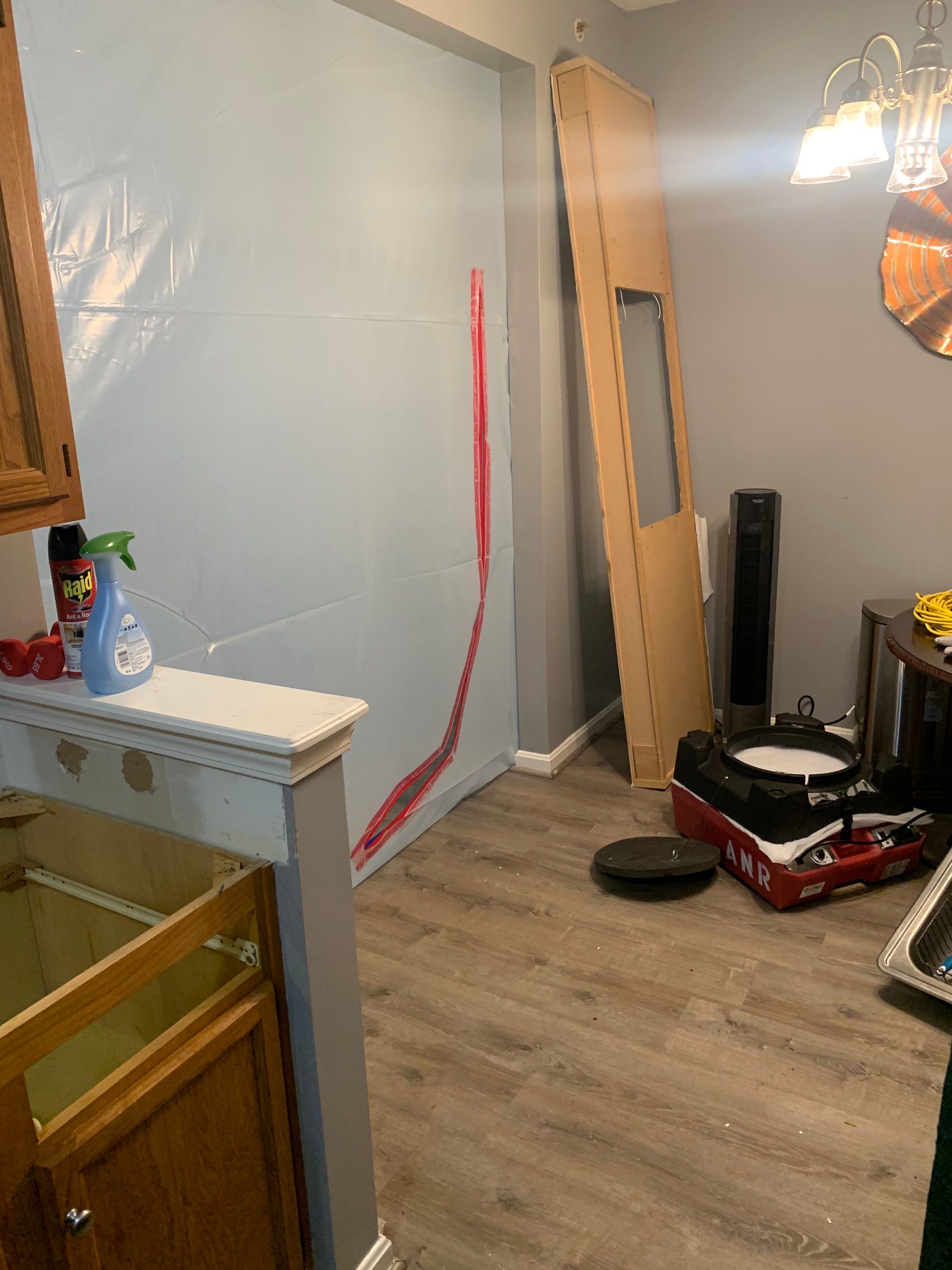 Interior Mold Remediation in Kitchen by ANR Restoration