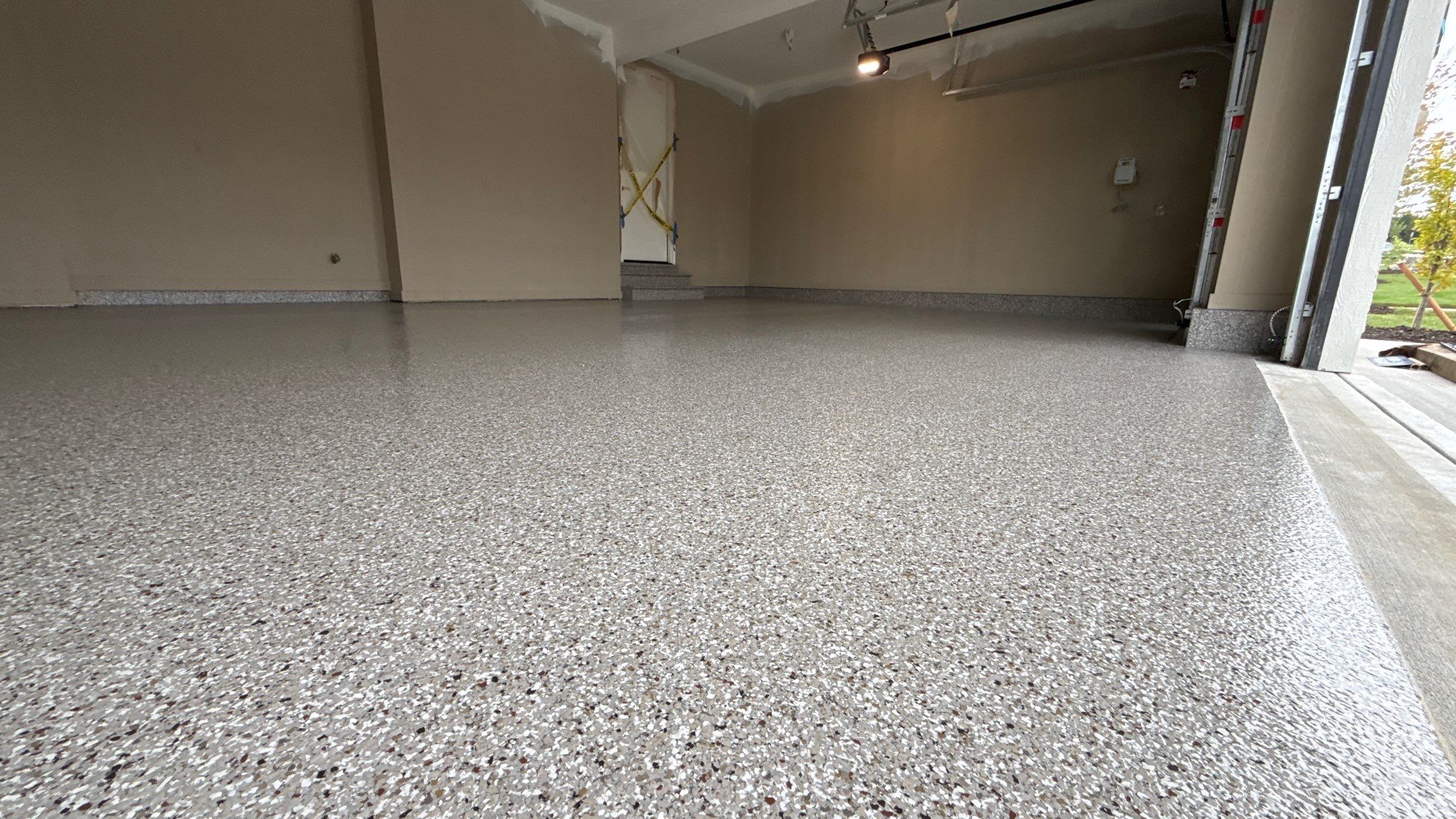 Custom Garage Epoxy Floor in Shawnee by Banner Garage