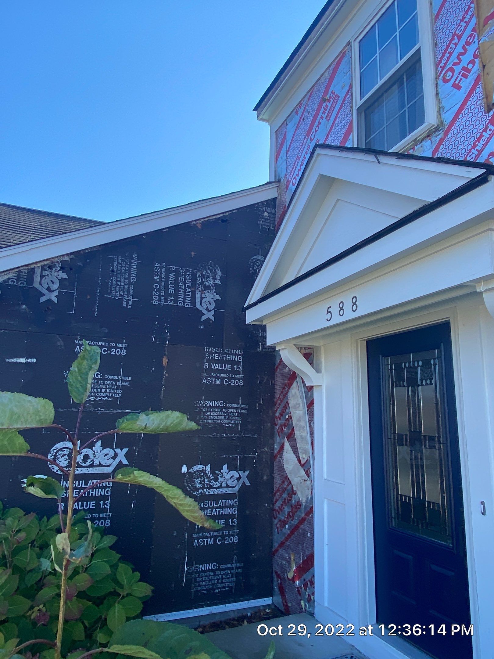 Siding Replacement using Certainteed Restoration Classic D4 Midnight Blue by 180 Contractors