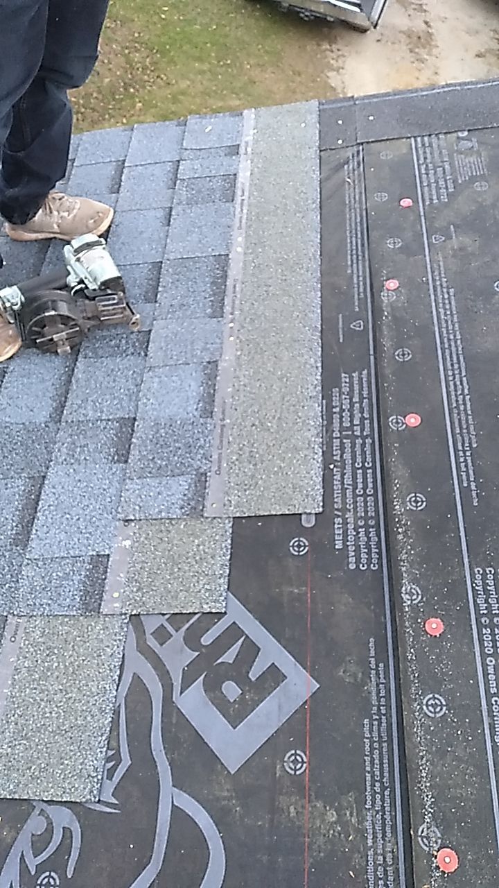Residential Roofing Installation using Owens Corning Duration-Harbor Blue  by Indigo State Roofing