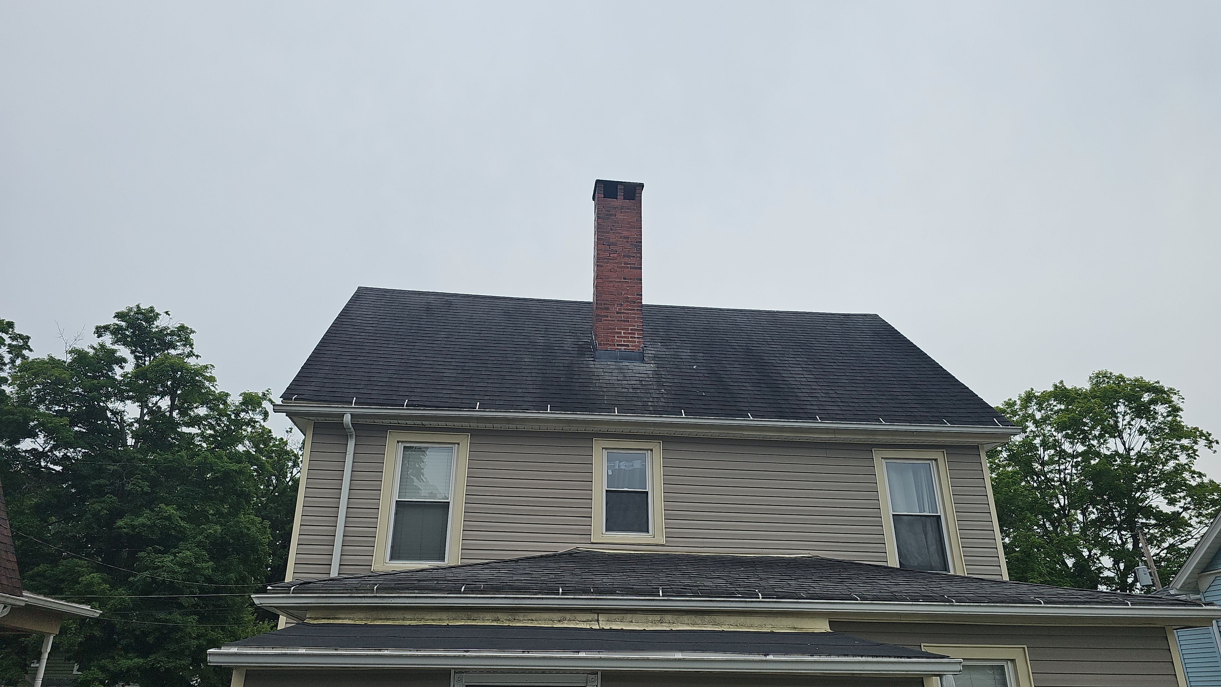 Atlas Pinnacle, Color, Coastal Granite, Drip Edge, Color, Black by Eagle Eye Roofing