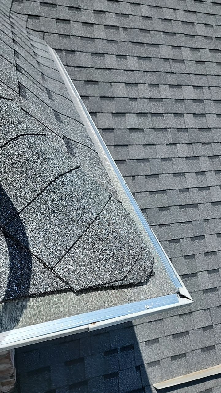 Gutter guard instalation  by Power Wash Masters LLC