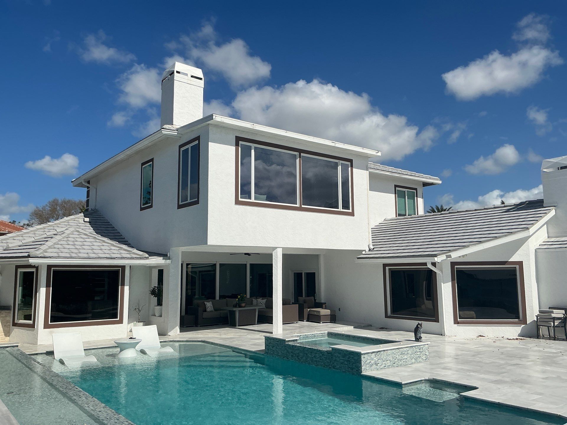 Repainting and Upgrading Gutters in Sarasota FL by Gutter Professors