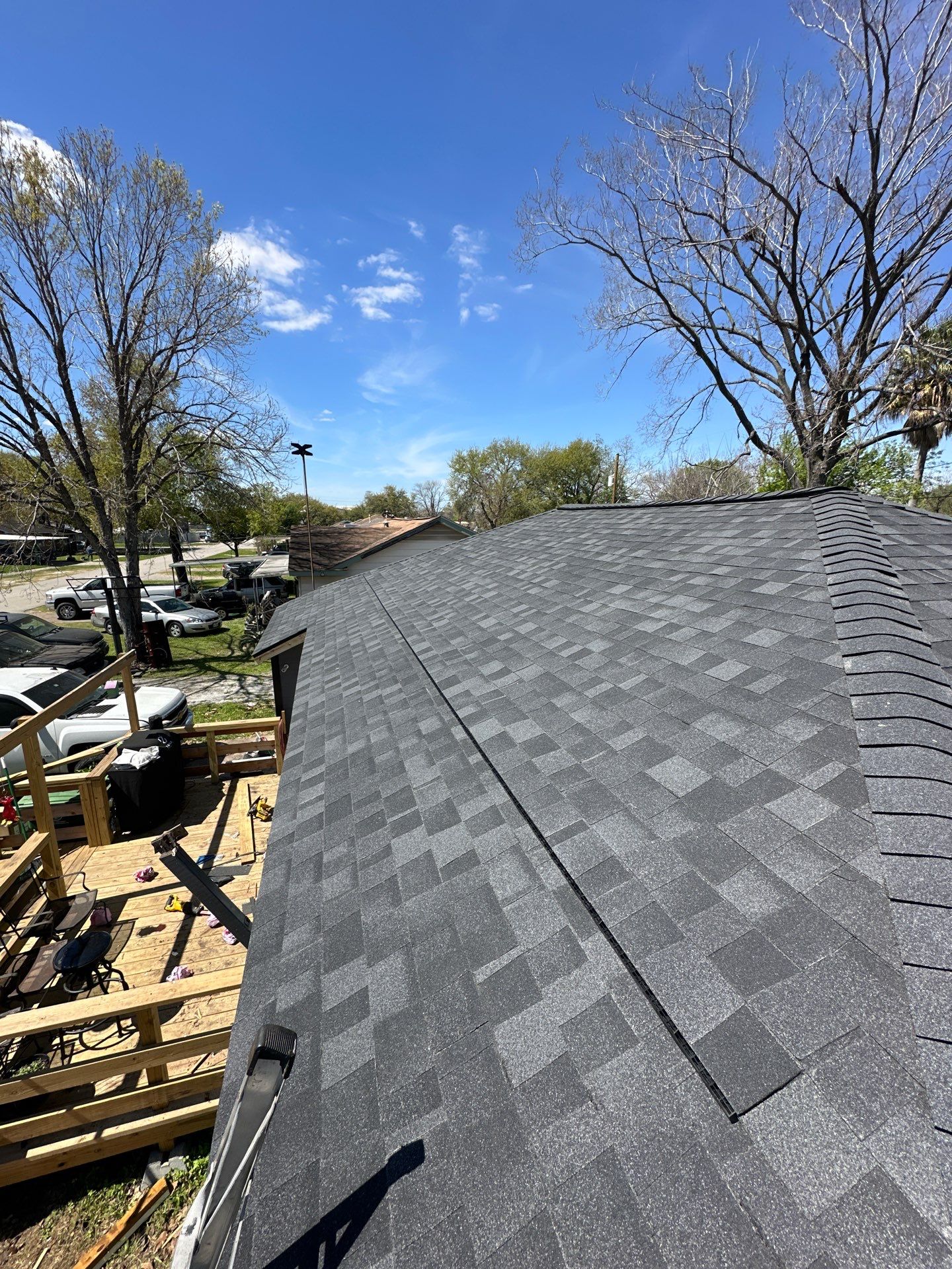 Project in Houston by Motion Roofing