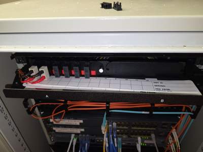 Structured cabling installation by CimaSolutions