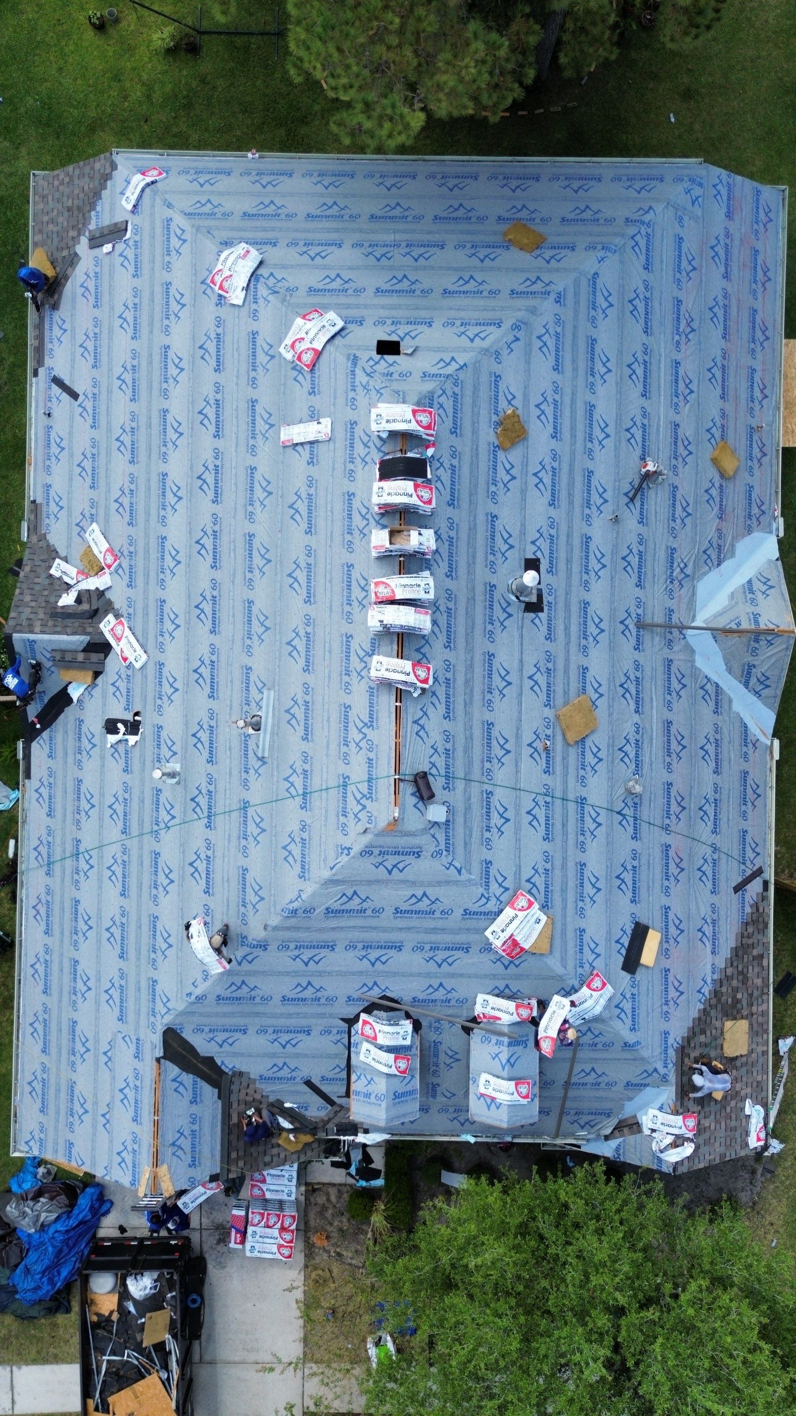 Roof Remplacement with Atlas shingles by CAP Roofing and Construction LLC