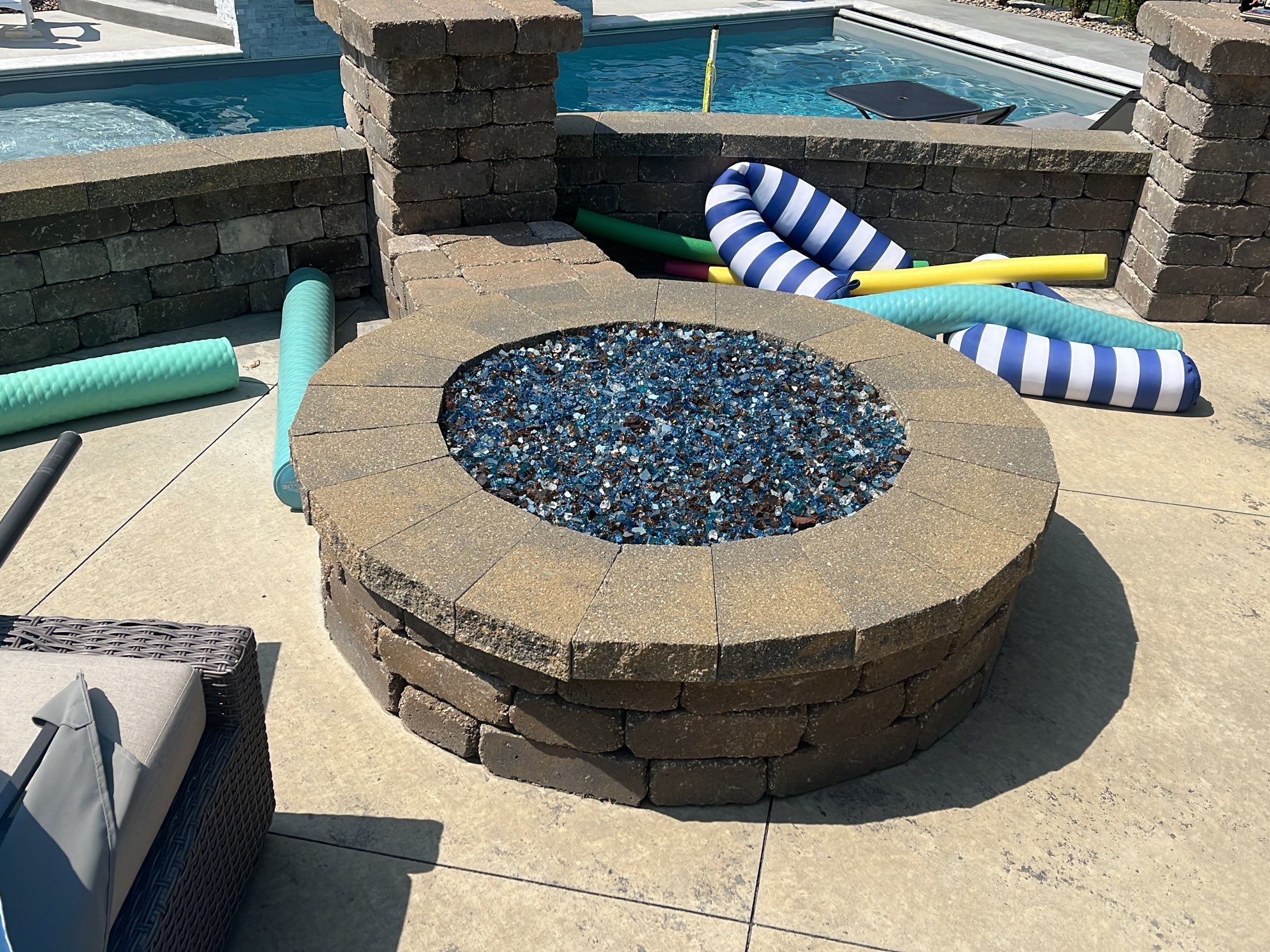New Pool Overlay - Overland Park, KS by Big Red Decorative Concrete, LLC