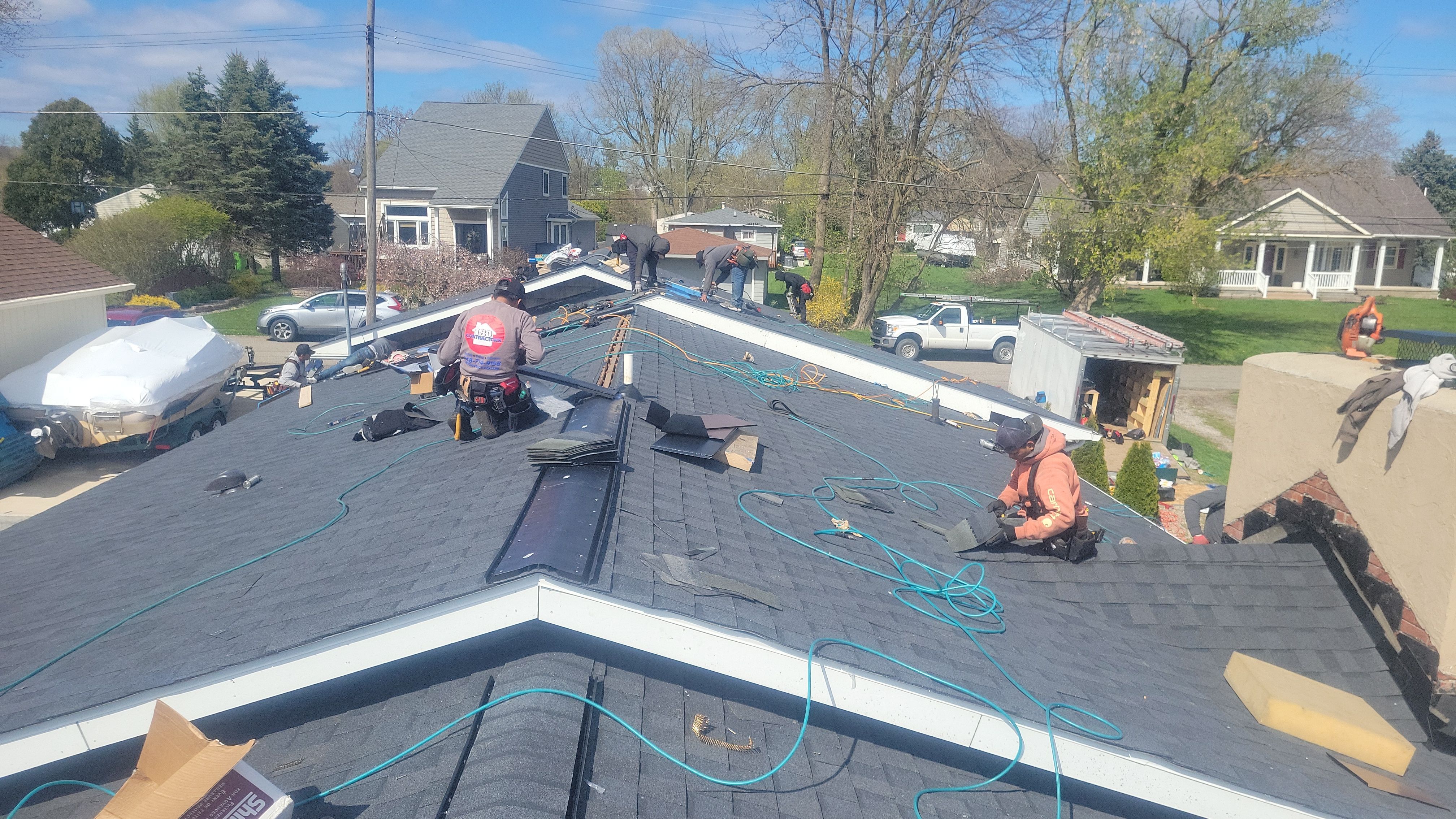 Roof Replacement using CertainTeed Landmark by 180 Contractors