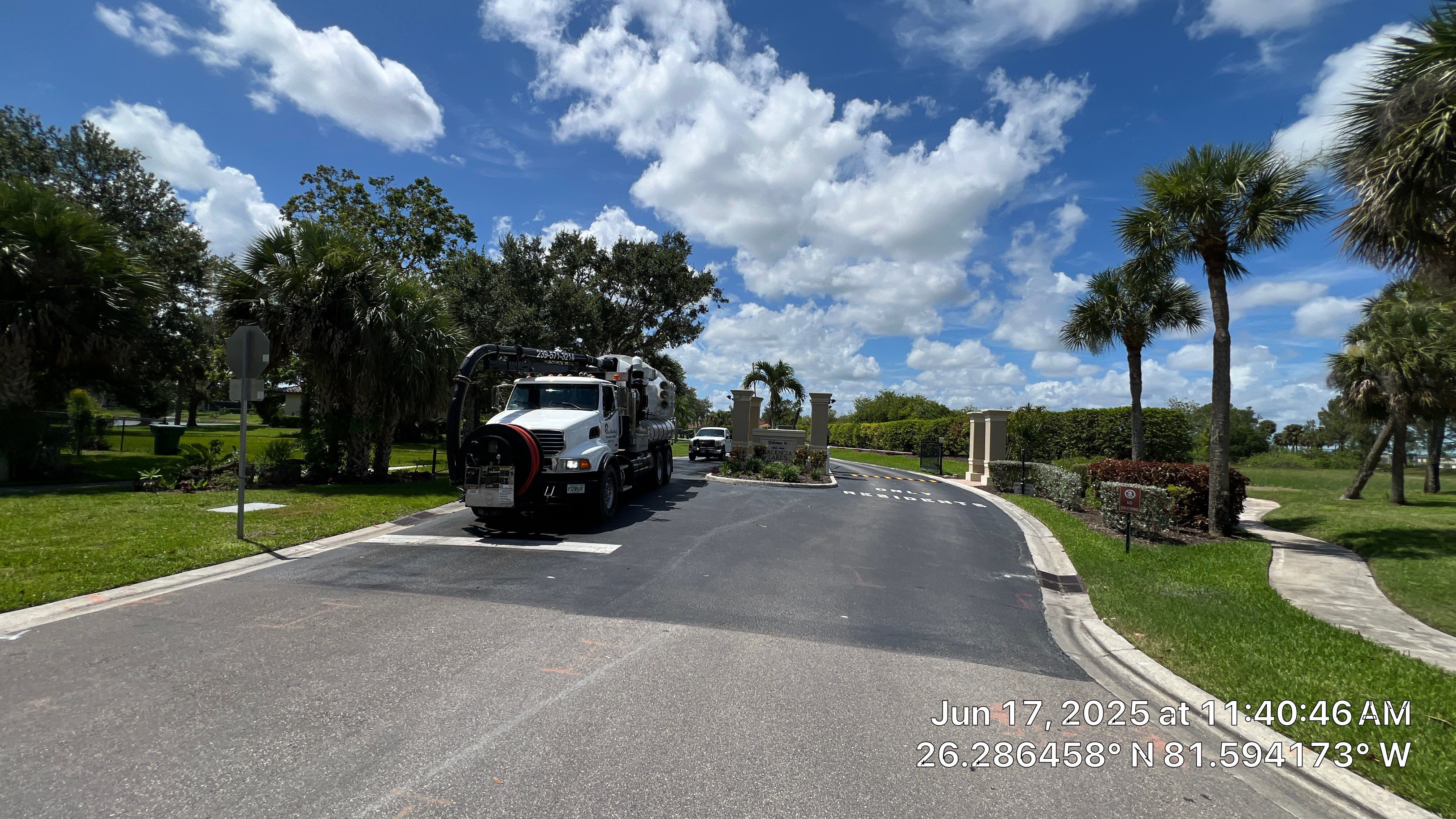 Naples Association Stormwater System Cleaning by APS Power & Water