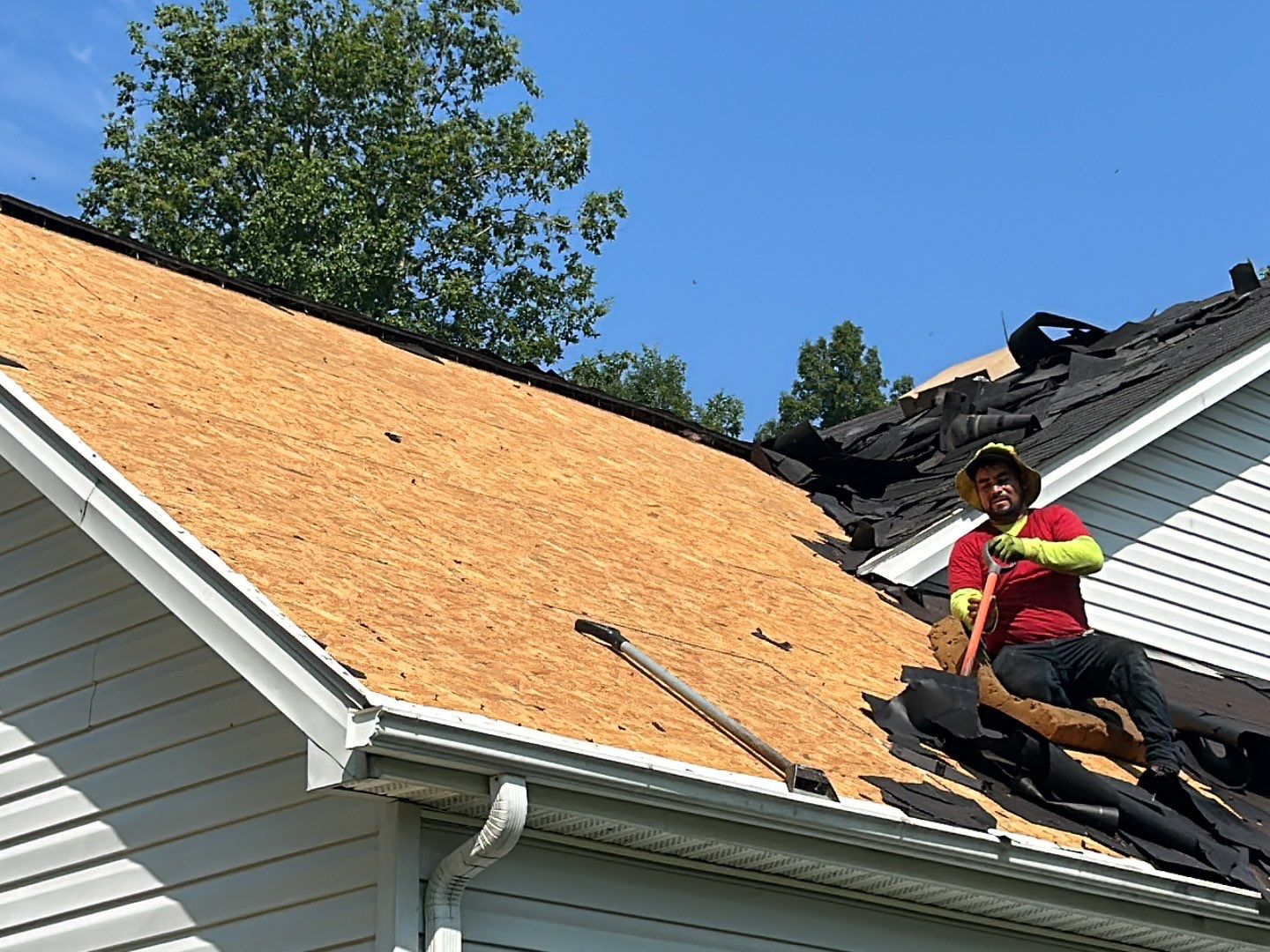 Residential Roofing Installation using Performance Shingles by Mr. Roofer