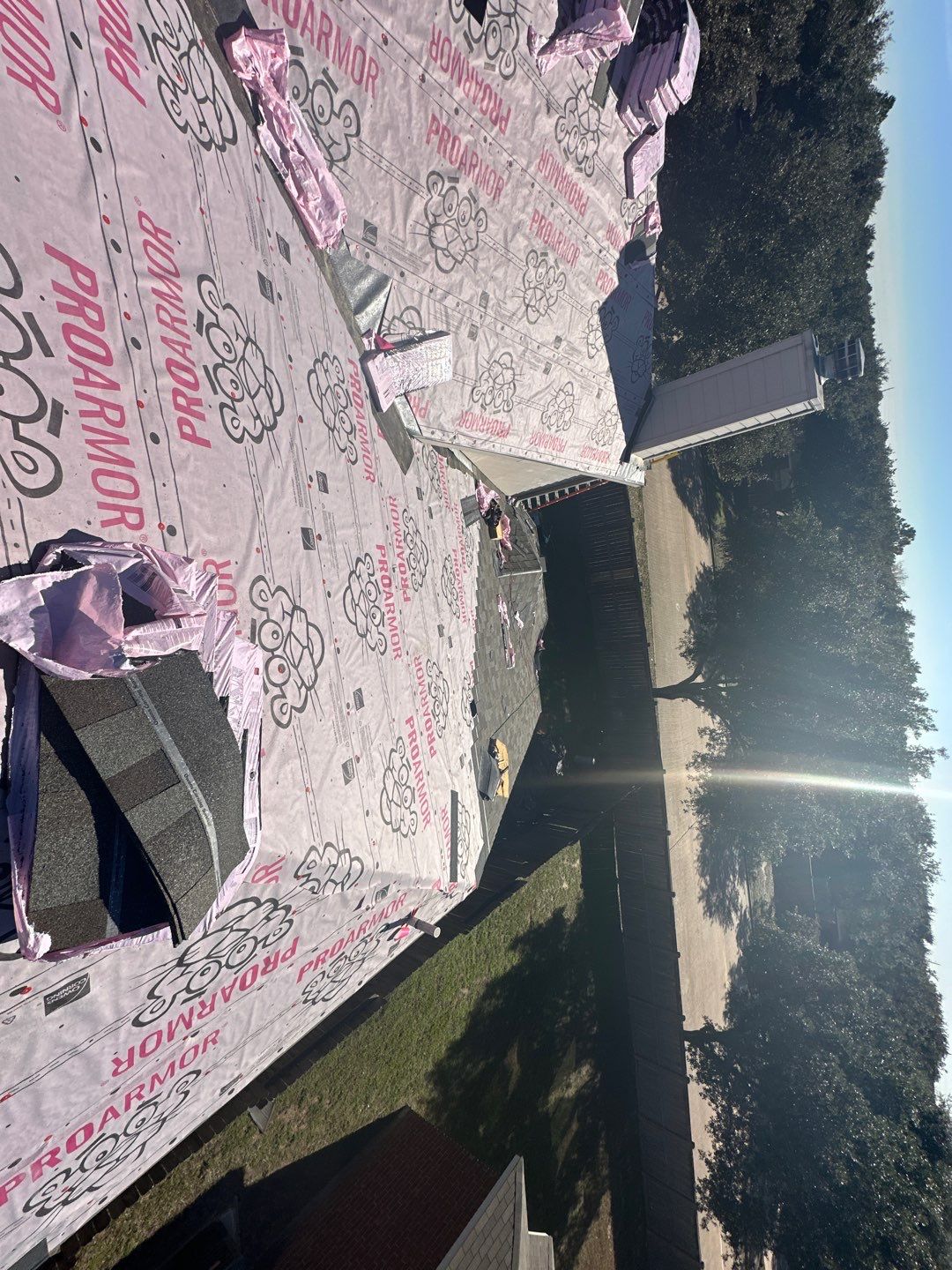 Residential Roofing Installation using Owen's Corning Duration (Lifetime) Shingles by Roof Repair Company