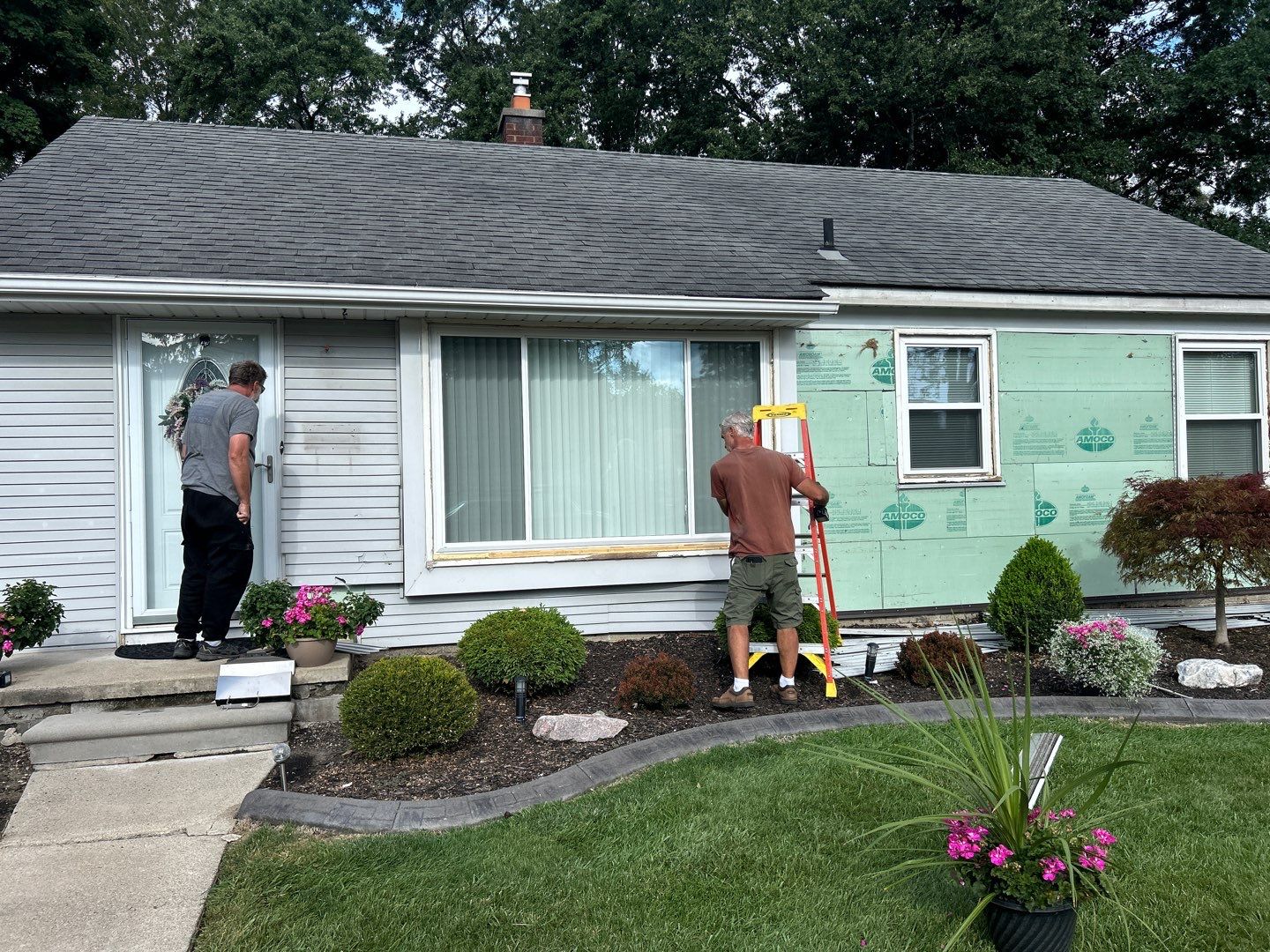 Siding Replacement using Alside Odyssey D4" by 180 Contractors