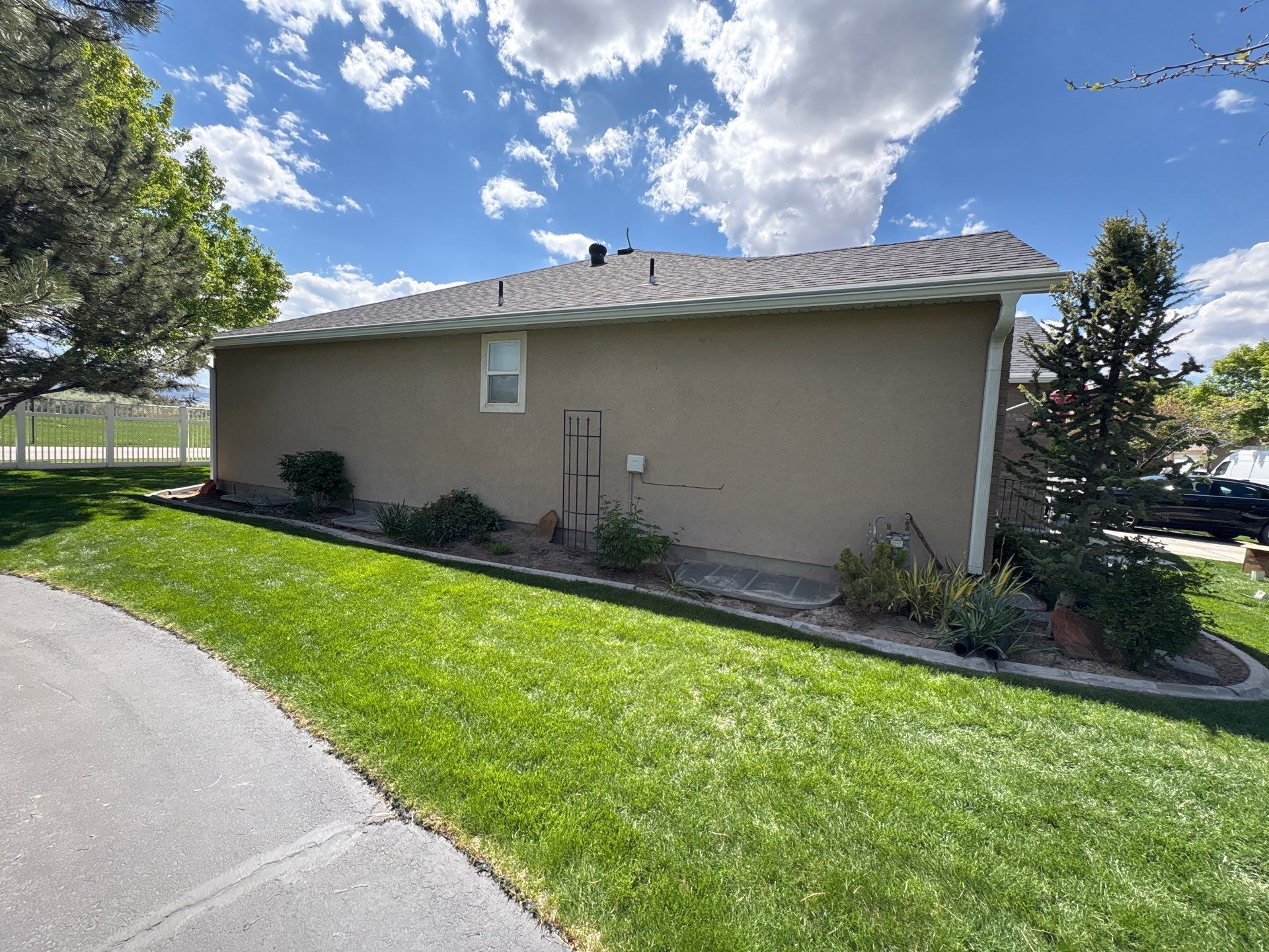 Project in Riverton by Emerald Gotcha Gutters 