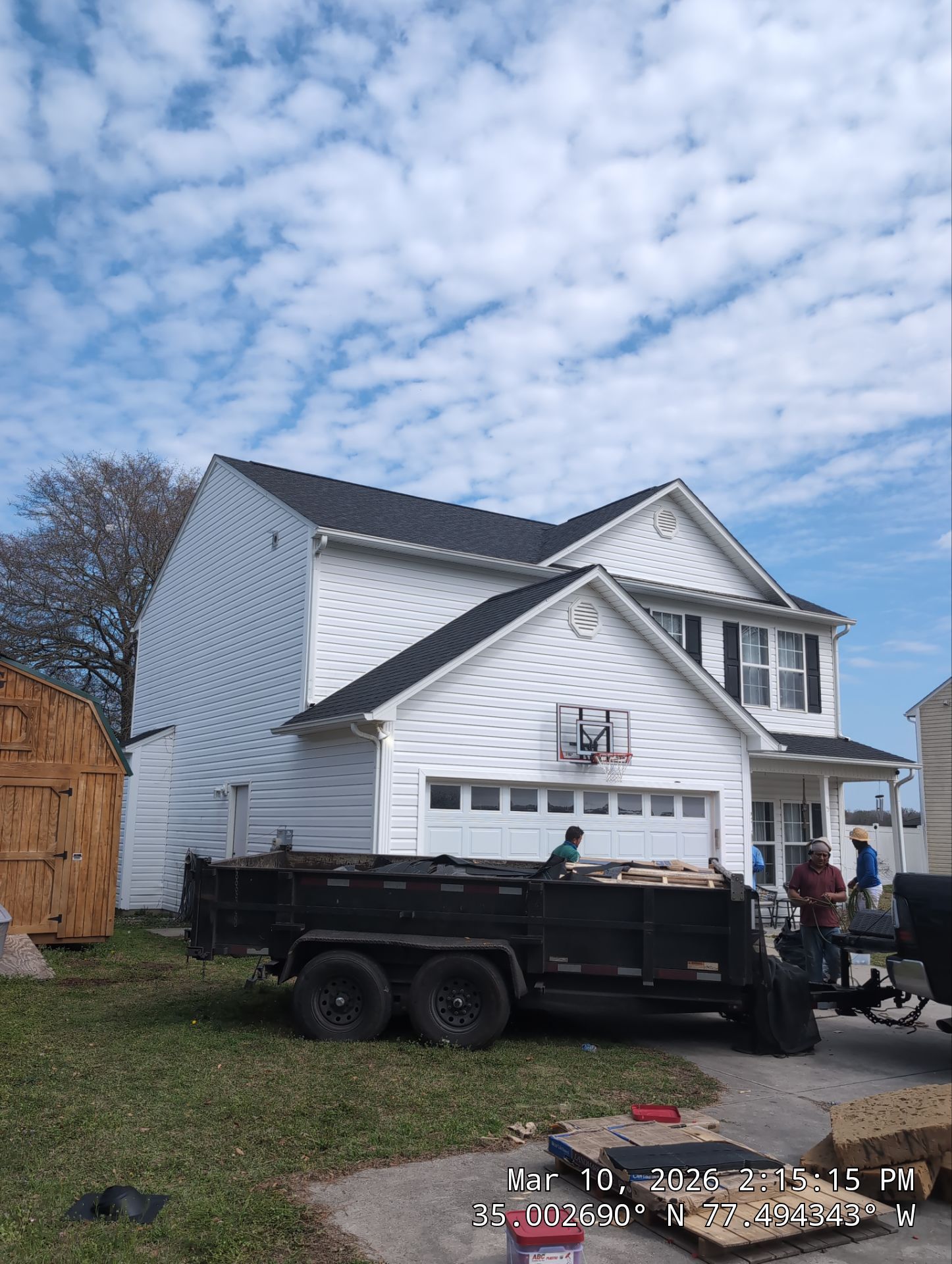 Roof Replacement in Ogden, NC by RGR Construction and Roofing, LLC